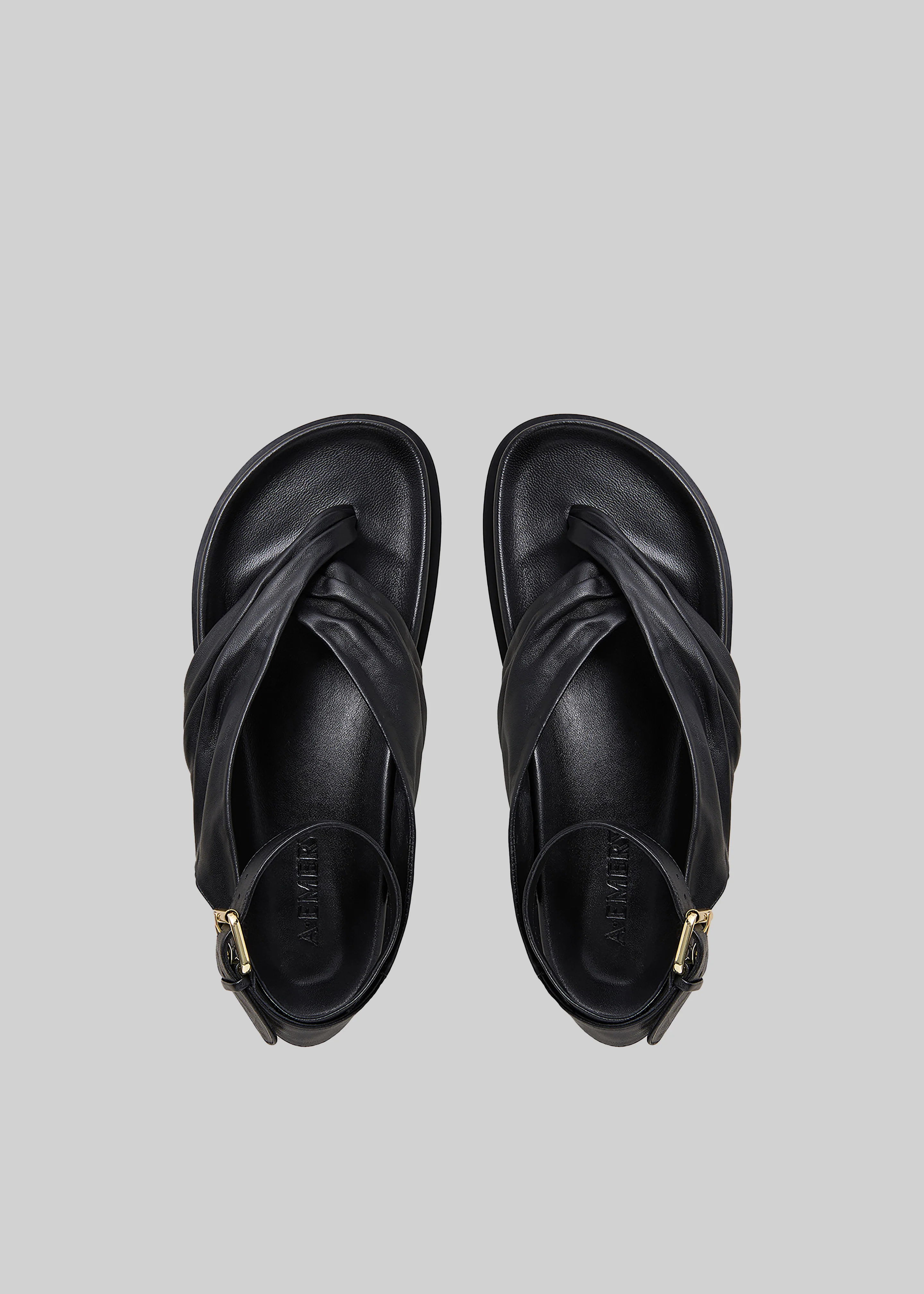 A.Emery Mantei Sandals - Black - Image 3