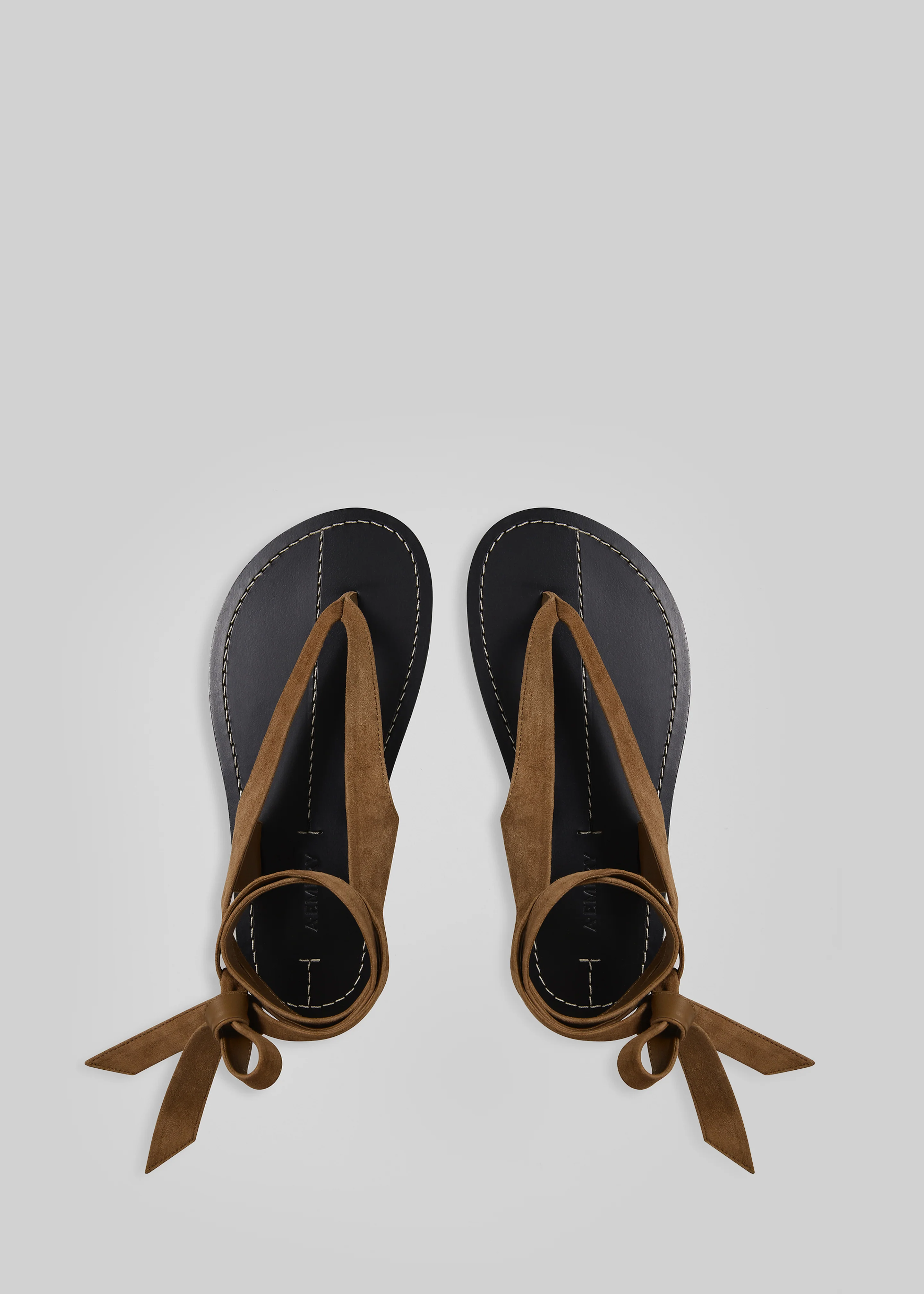 A.Emery The Elmer Sandals - Cognac Suede - Image 3