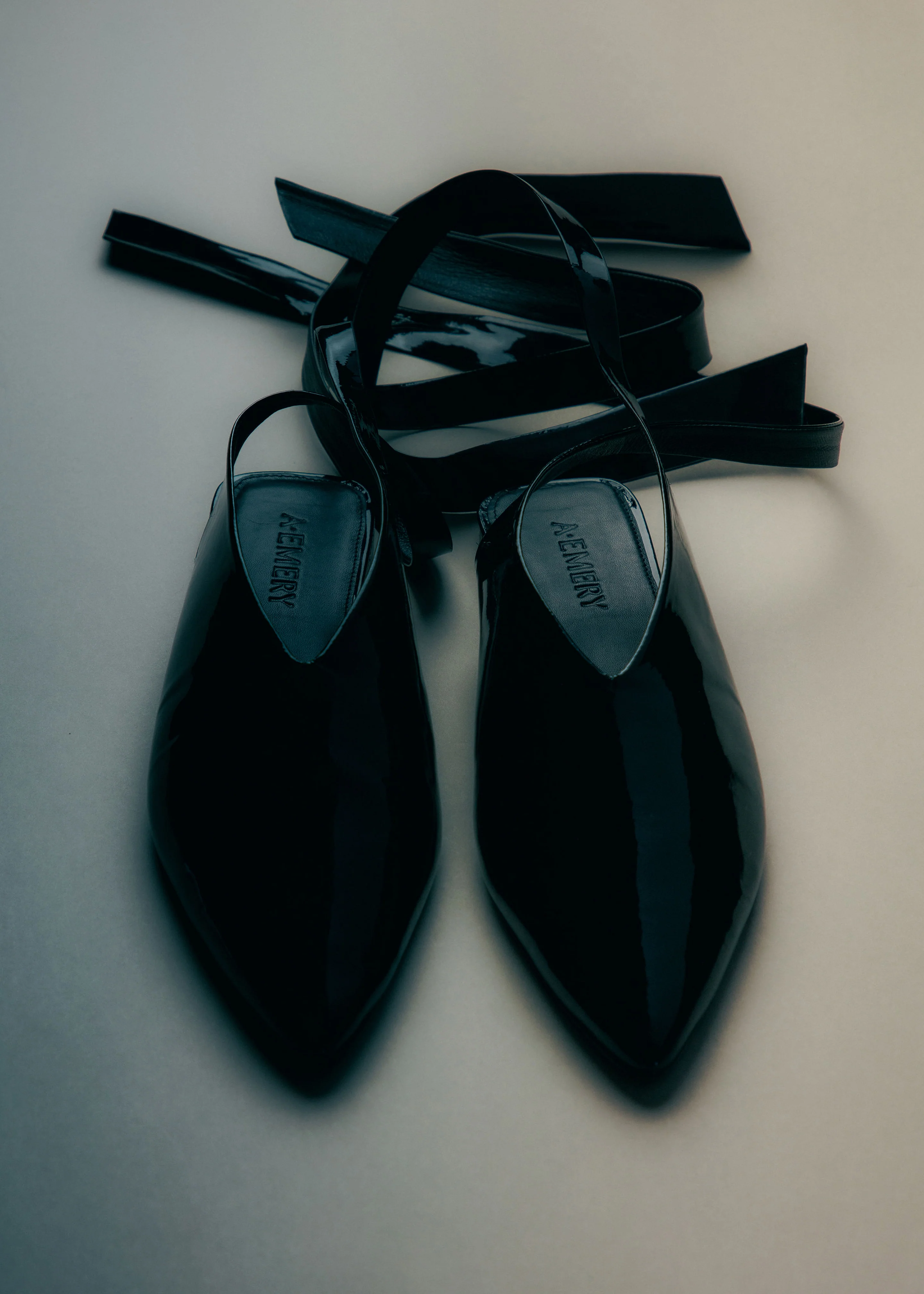 A.Emery The Maude Flats - Patent Black - Image 5