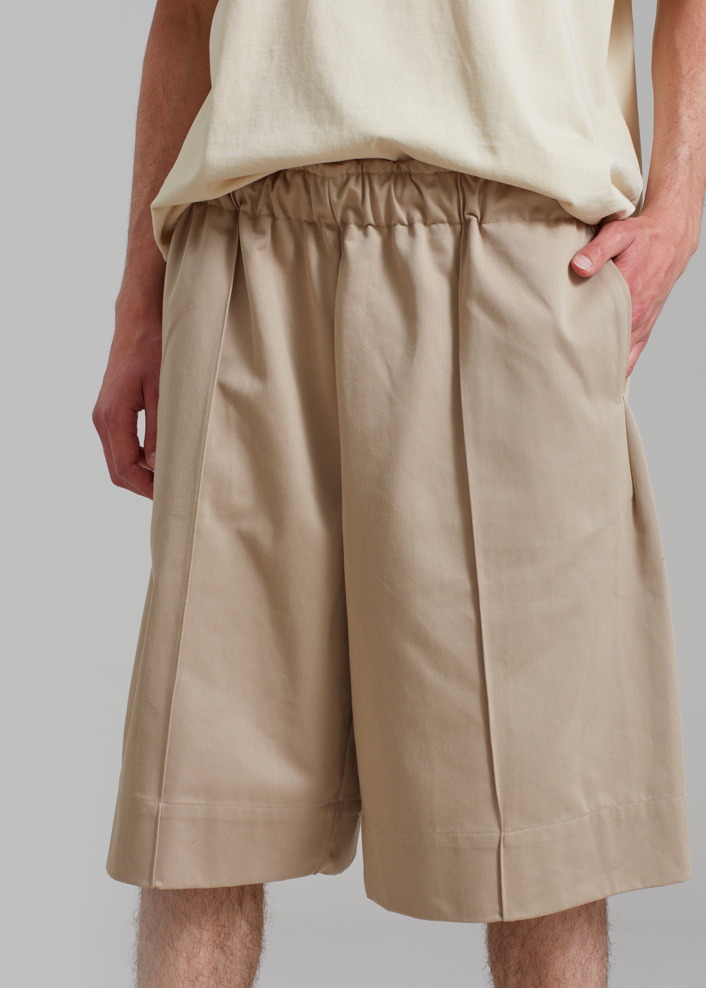 Adan Bermuda Shorts - Beige - Image 2