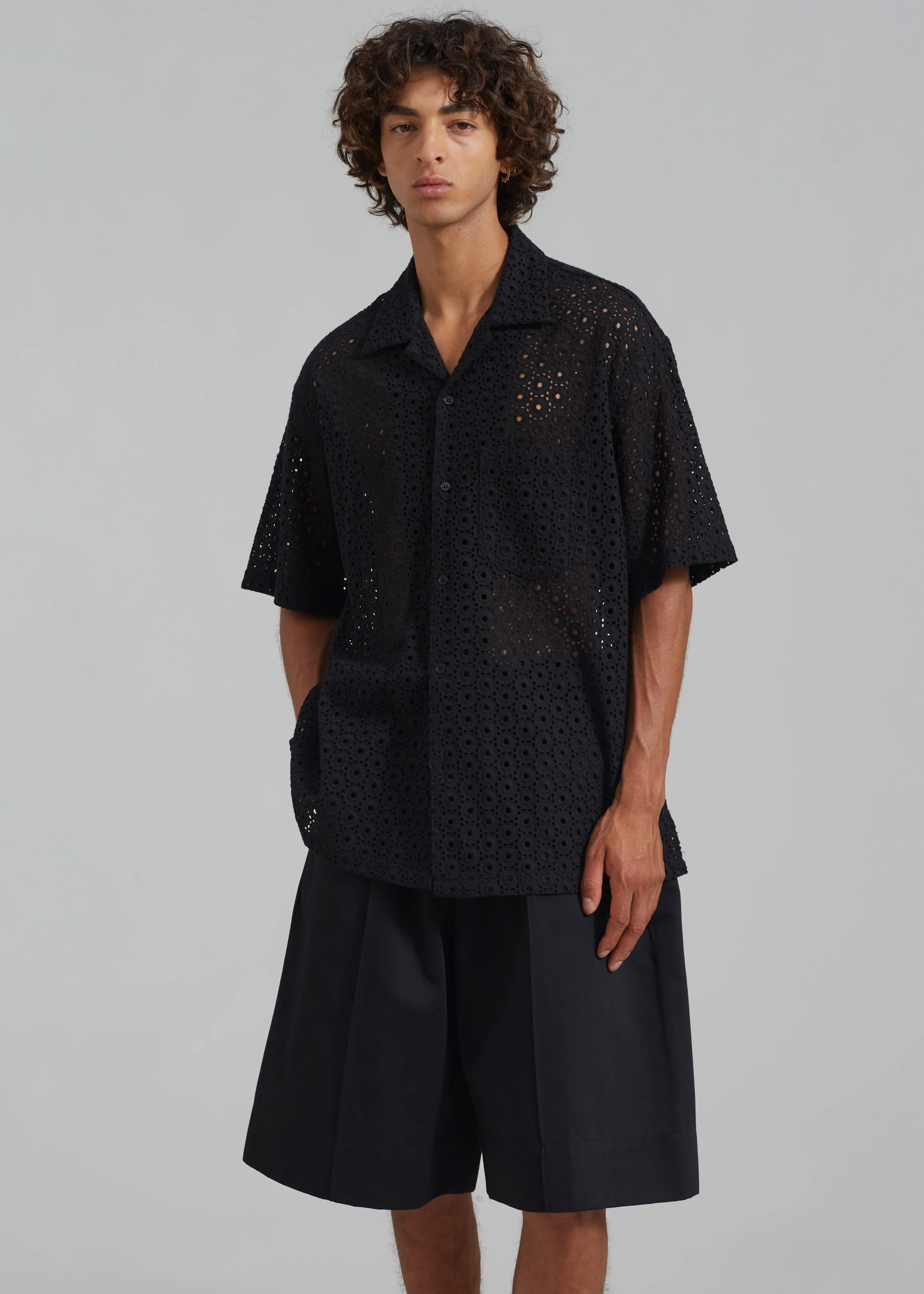 Adan Bermuda Shorts - Black - Image 8