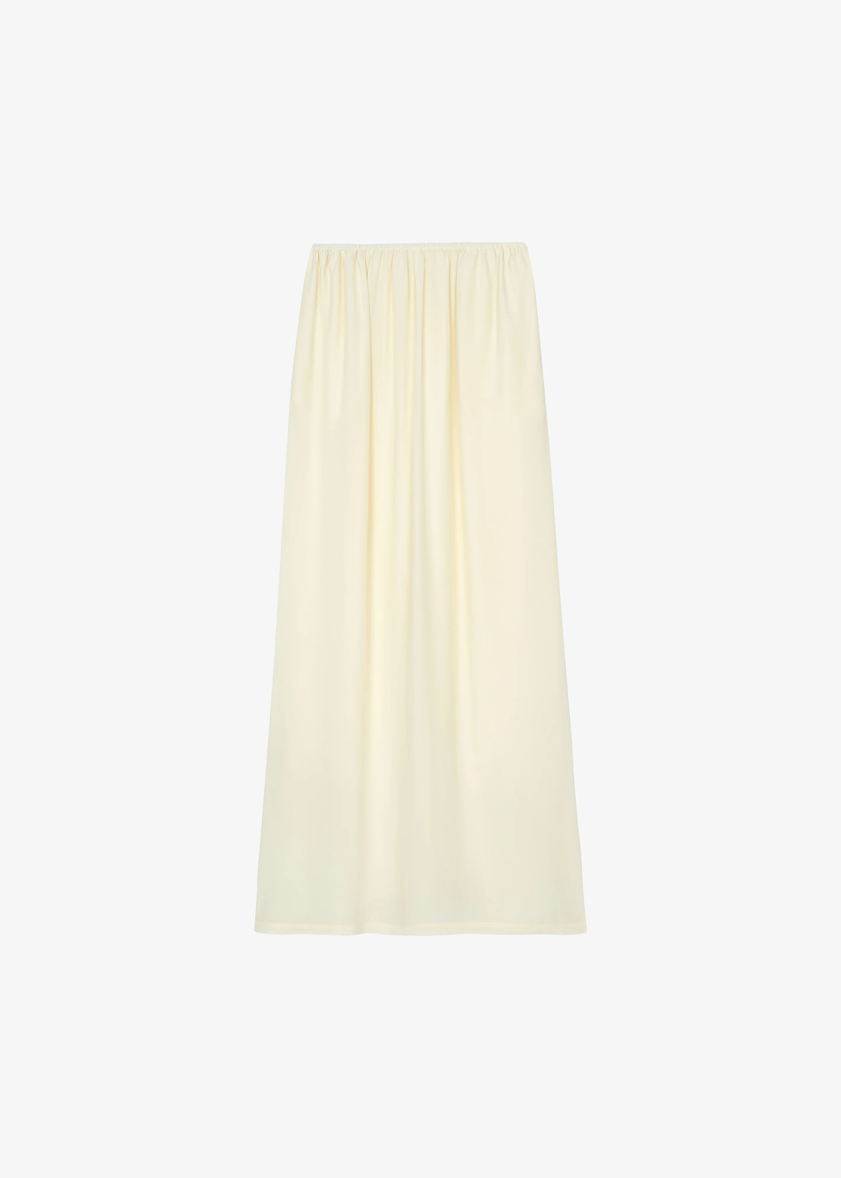 Aeson Maxi Skirt - Pale Yellow - Image 4