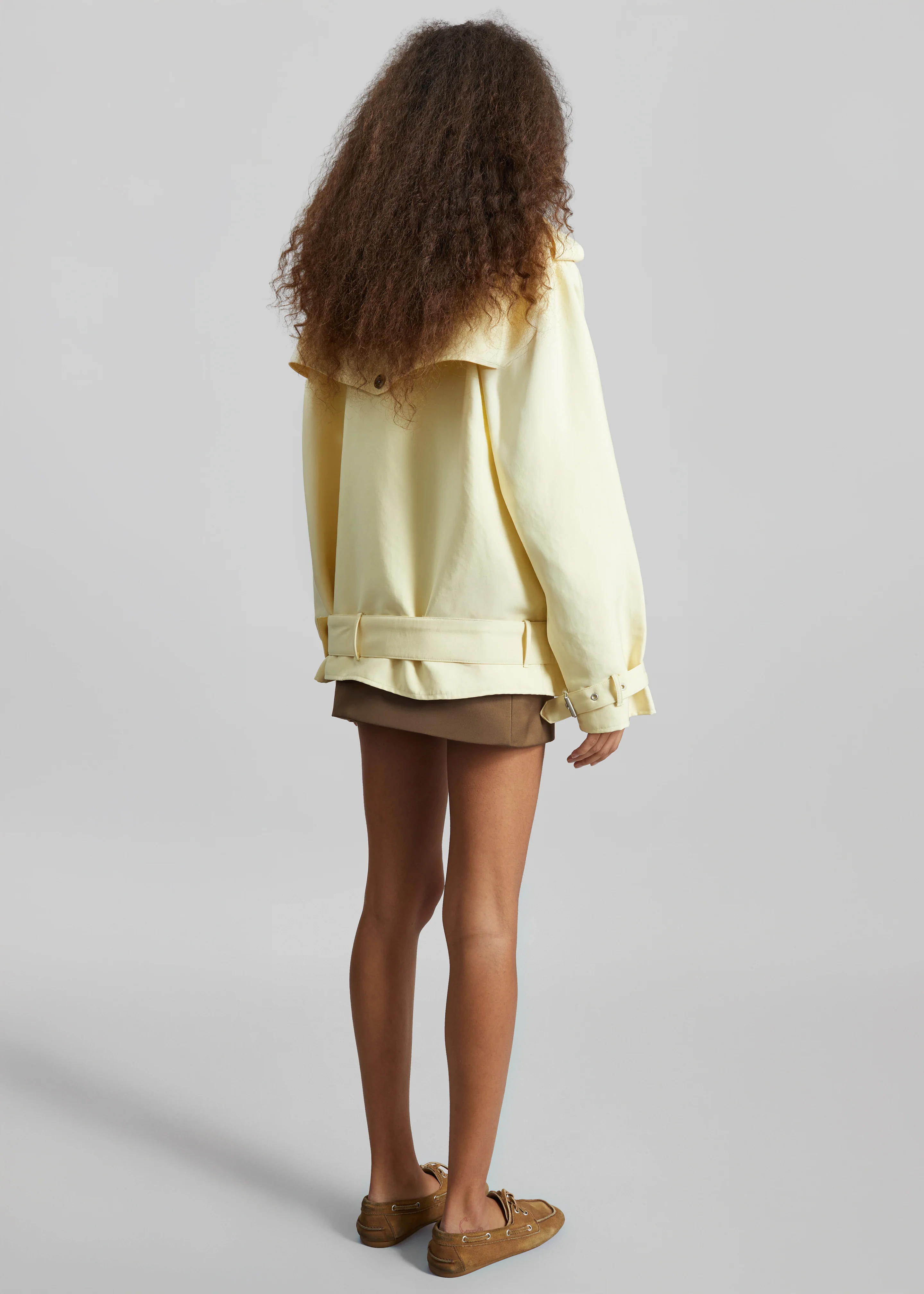 Alleray Short Trench - Yellow - Image 9