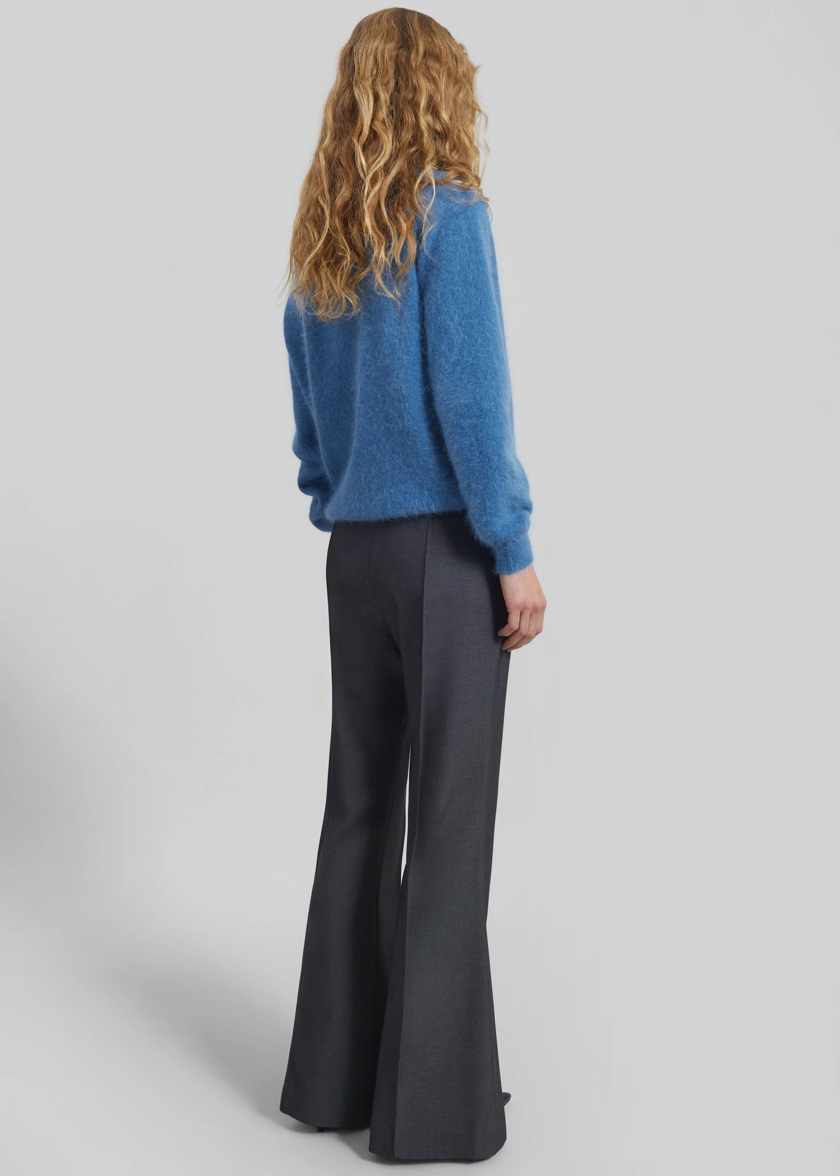 Almere Fuzzy Sweater - Cobalt - Image 5