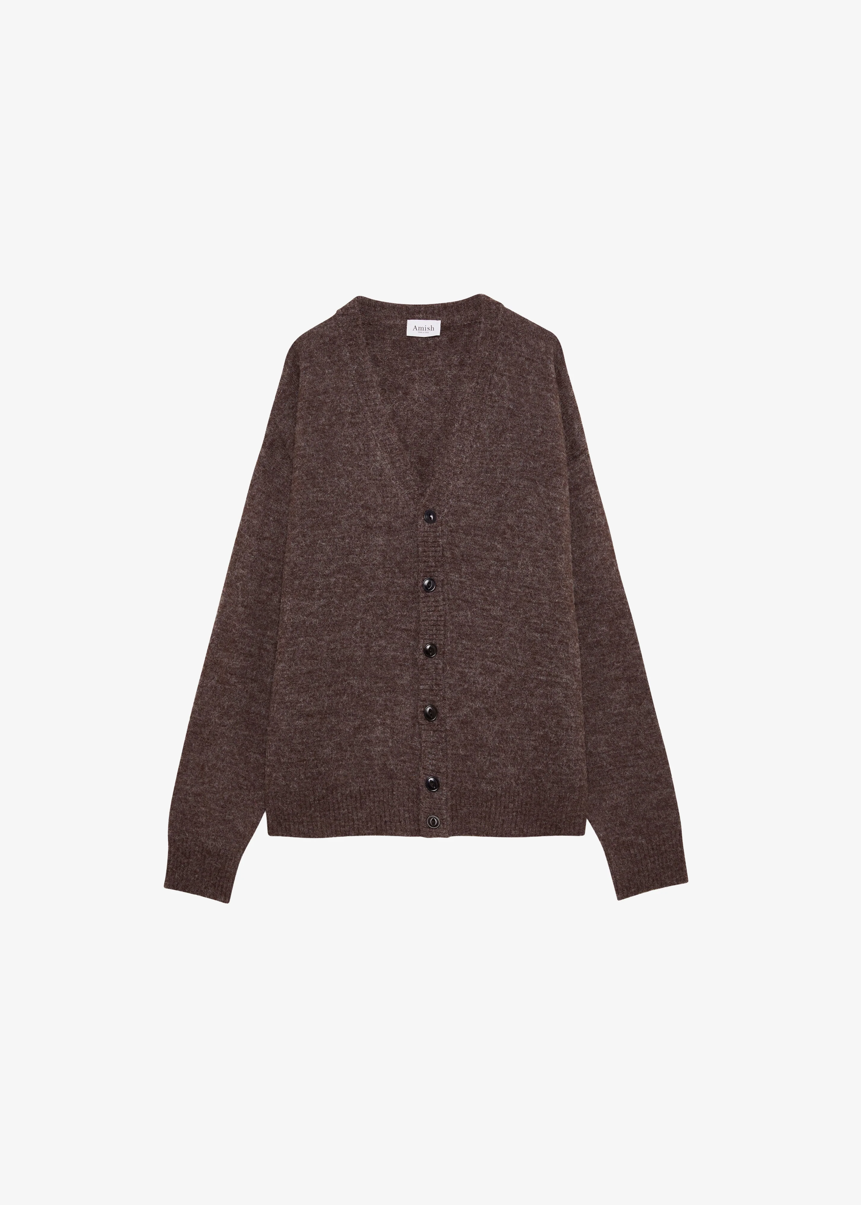 Amish Supplies Oversized Cardigan - Mud - Image 8