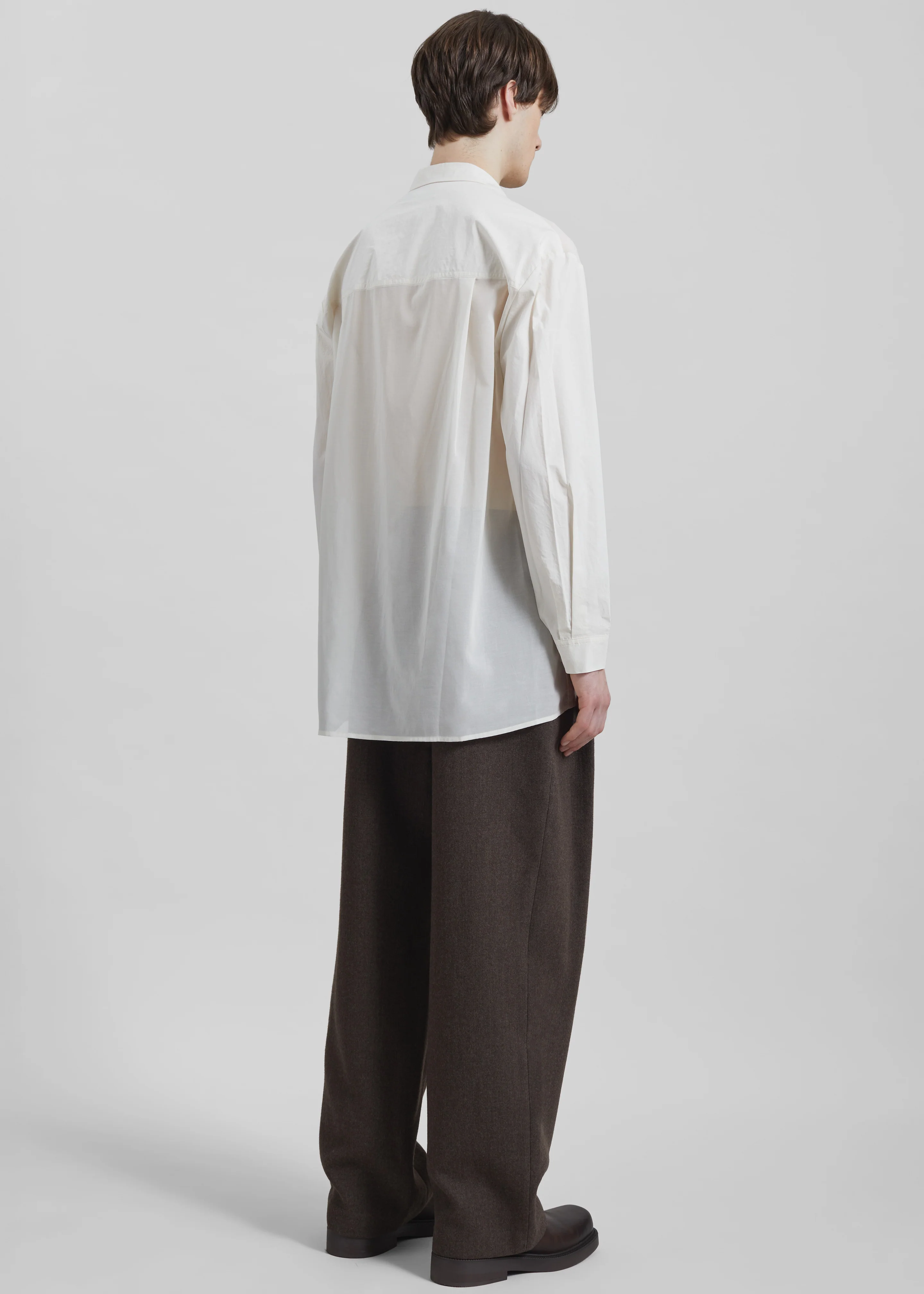 Amomento Drawer Pocket Shirt - Ivory - Image 7