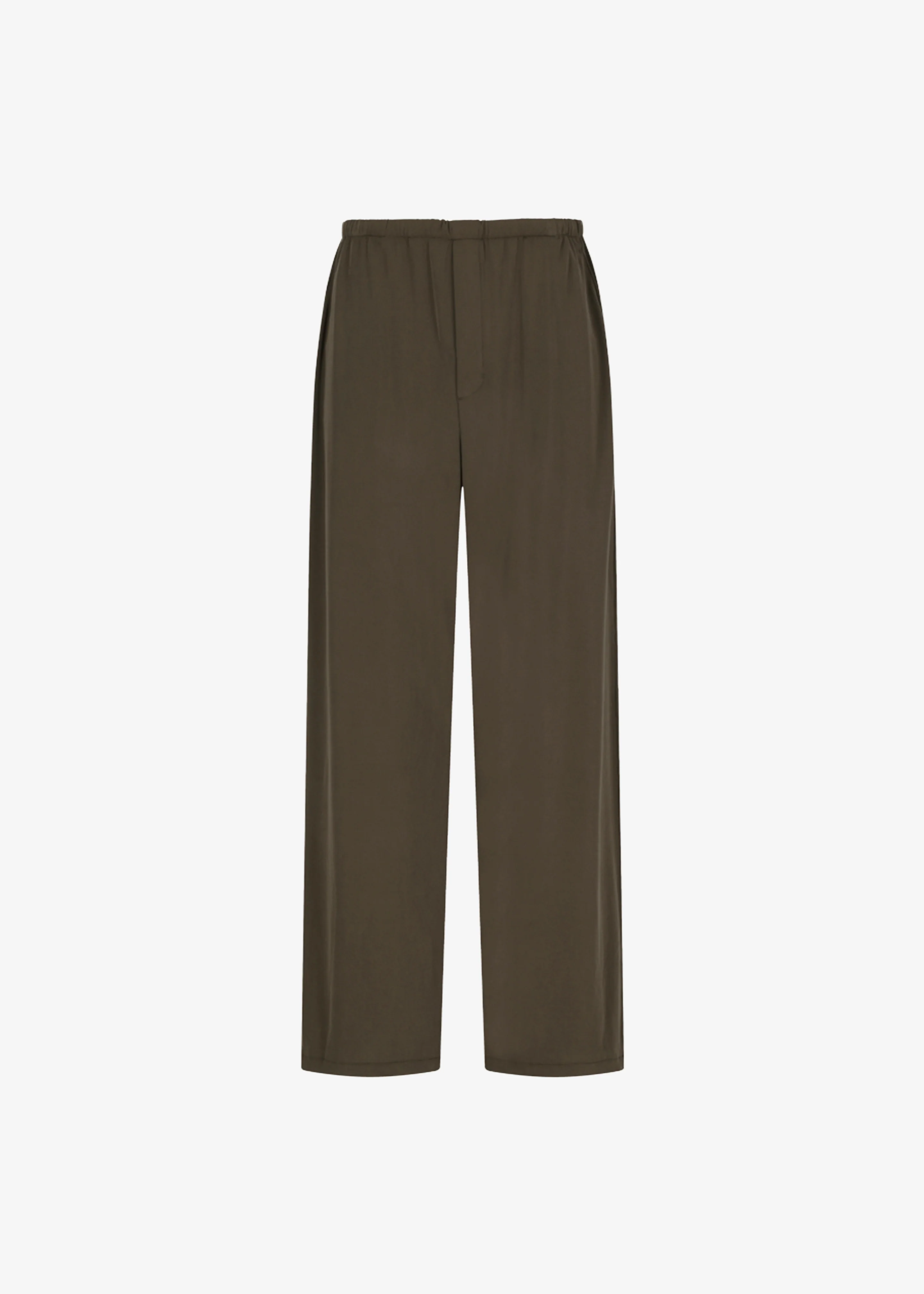 Amomento Easy Banding Pants - Brown - Image 7