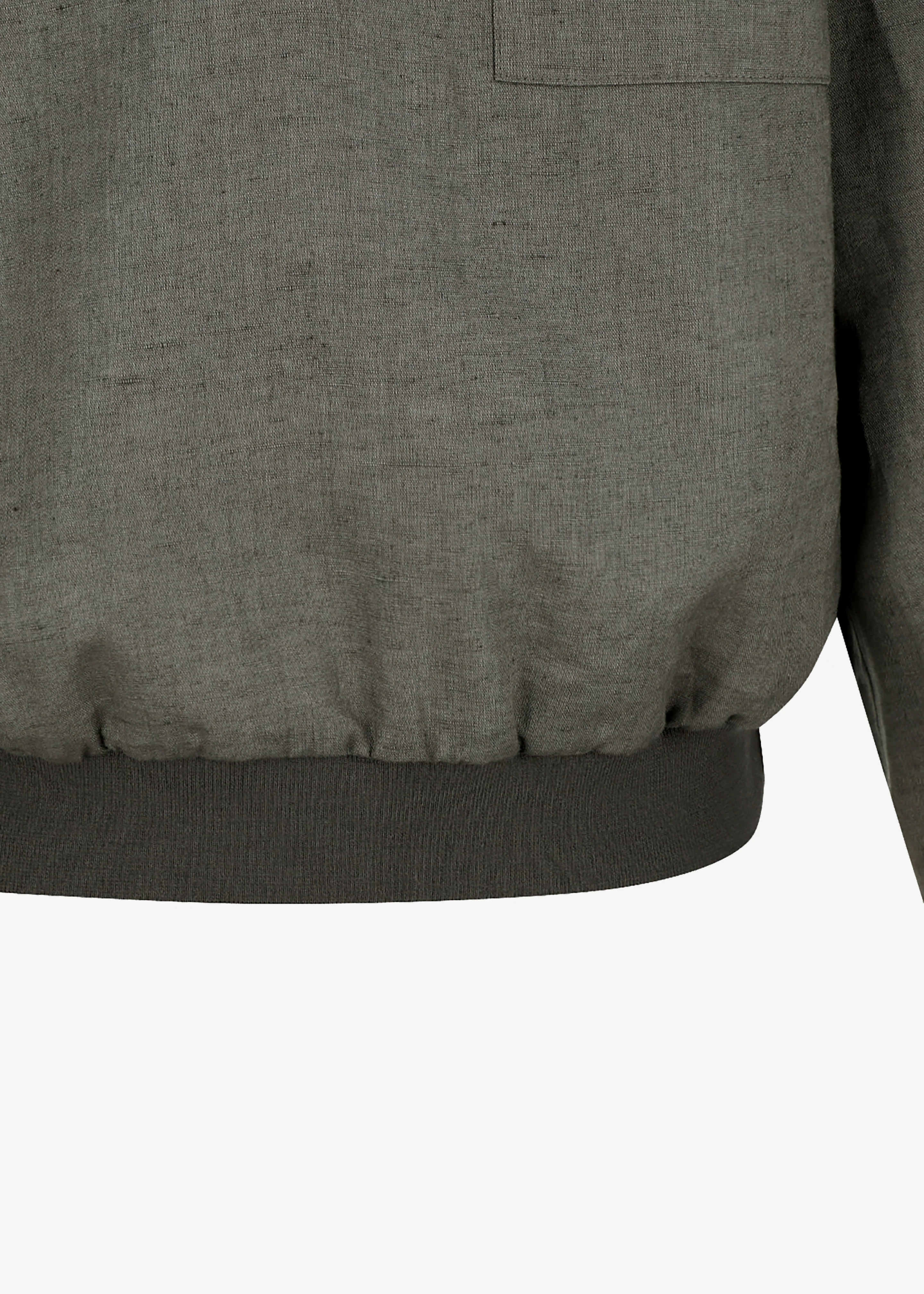 Amomento Linen Pullover - Khaki - Image 7