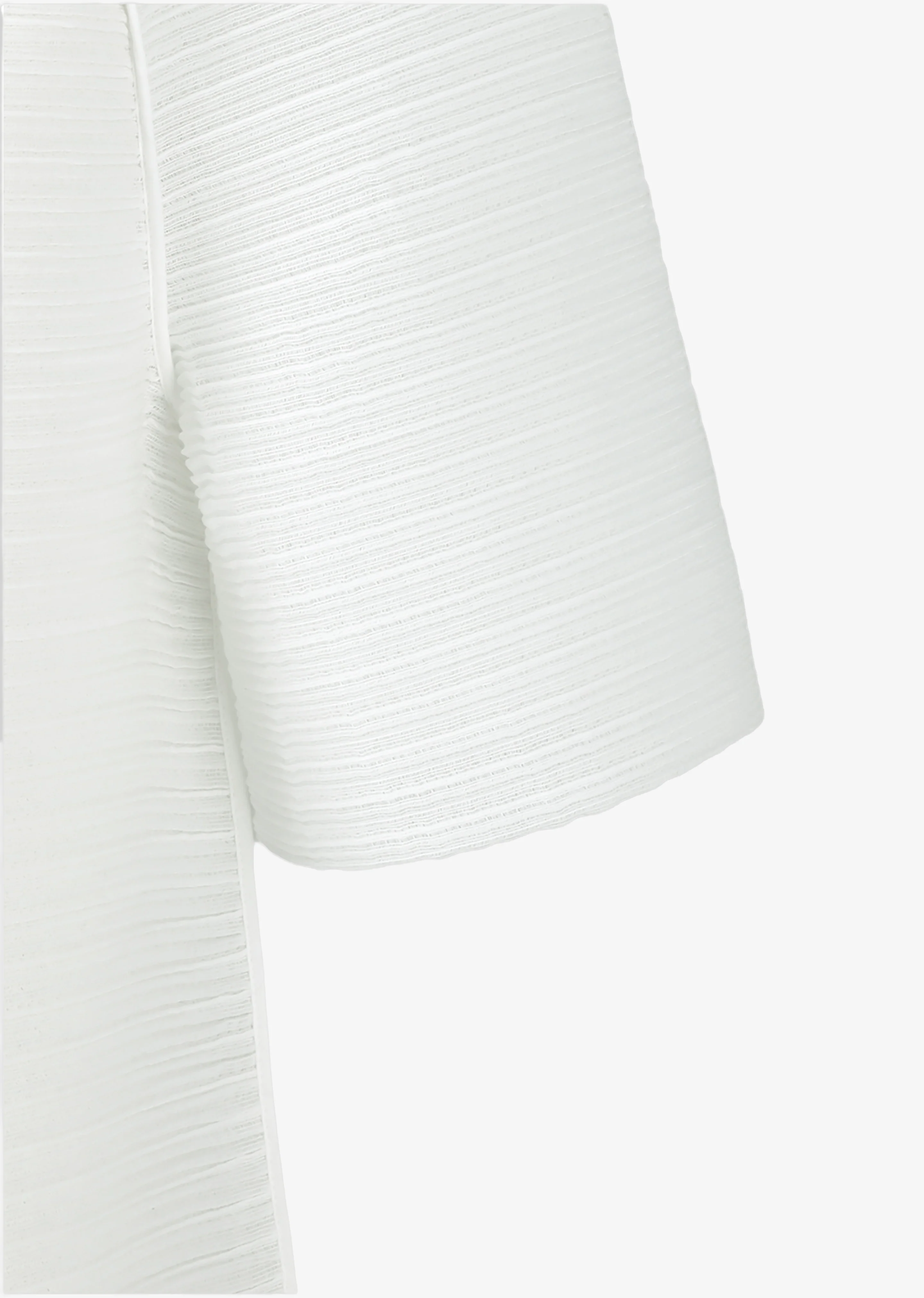 Amomento Men's Pleats Raglan Top - White - Image 5