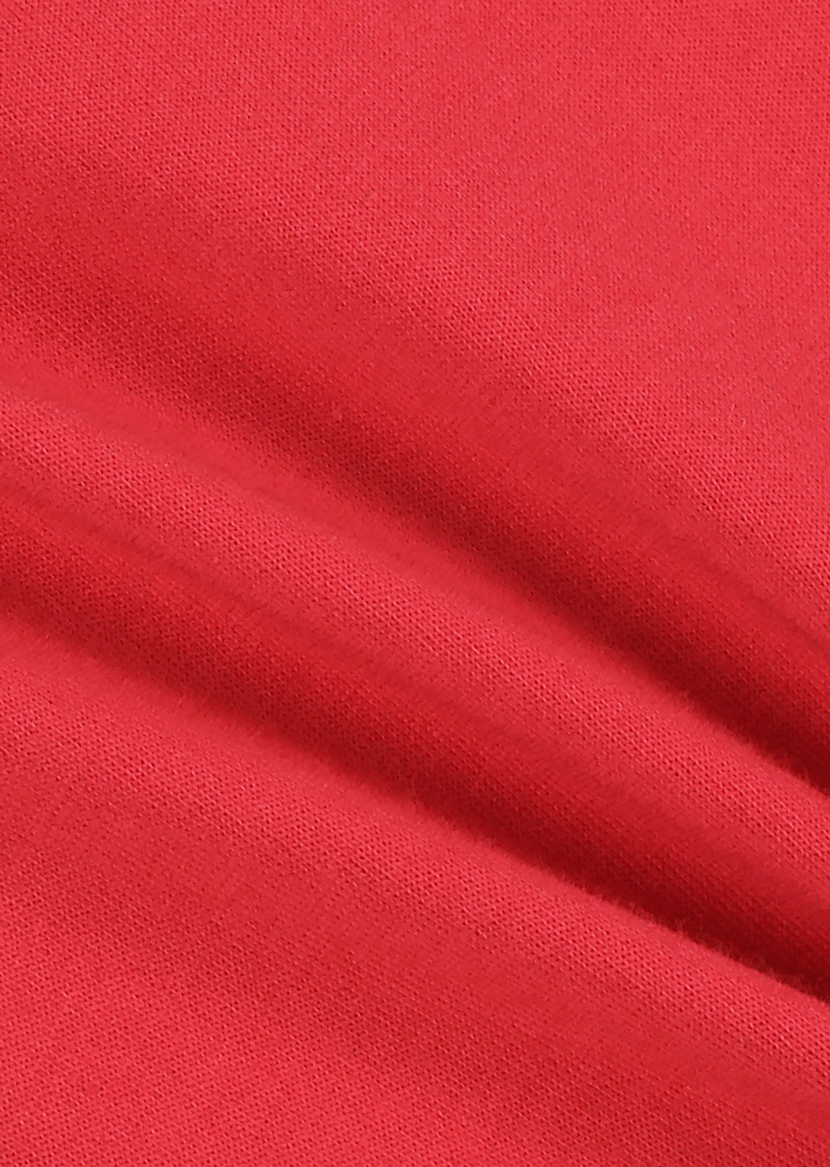 Amomento Mock Neck T-Shirt - Red - Image 5