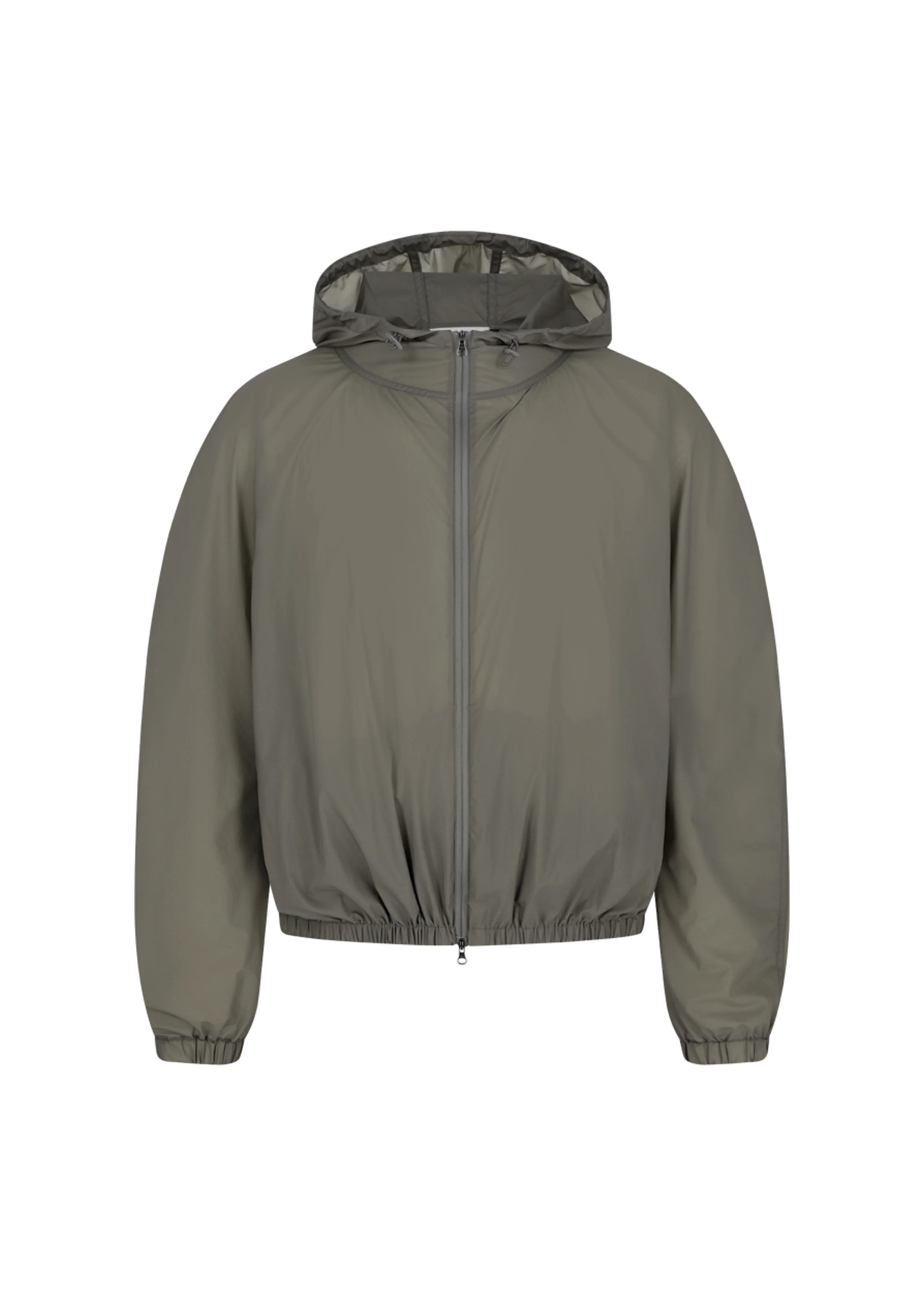 Amomento Raglan Hooded Jumper - Khaki - Image 10