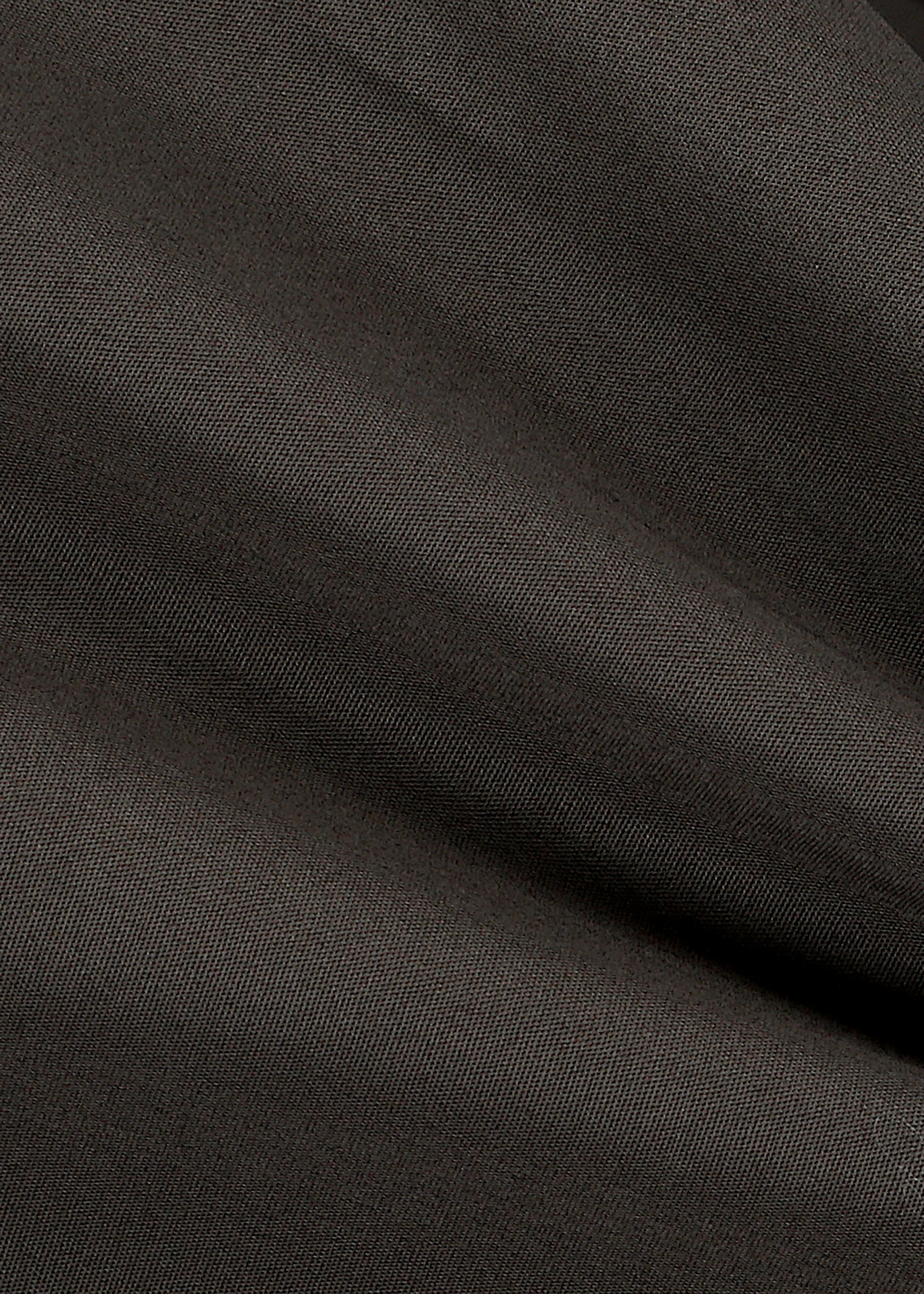 Amomento Two Tuck Wide Shorts - Brown - Image 7