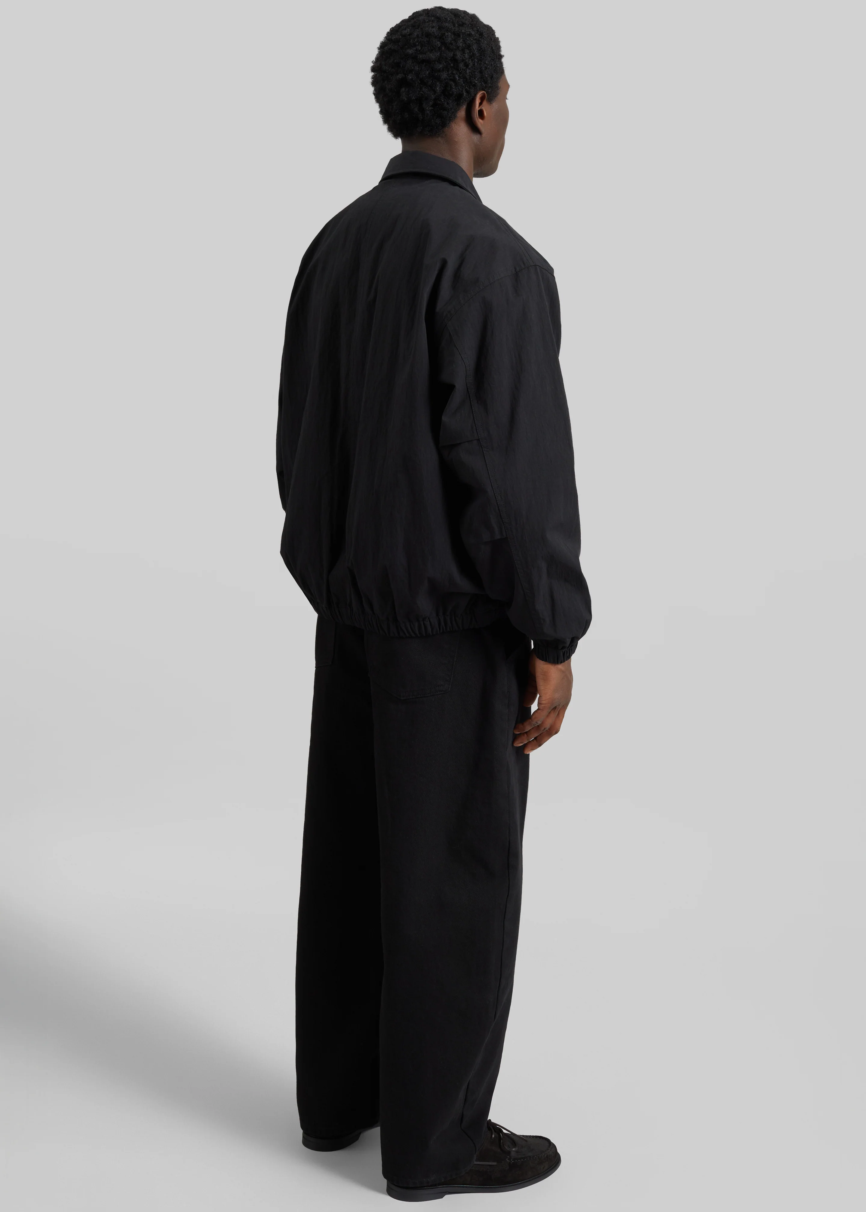 Andres Coach Jacket - Black - Image 7