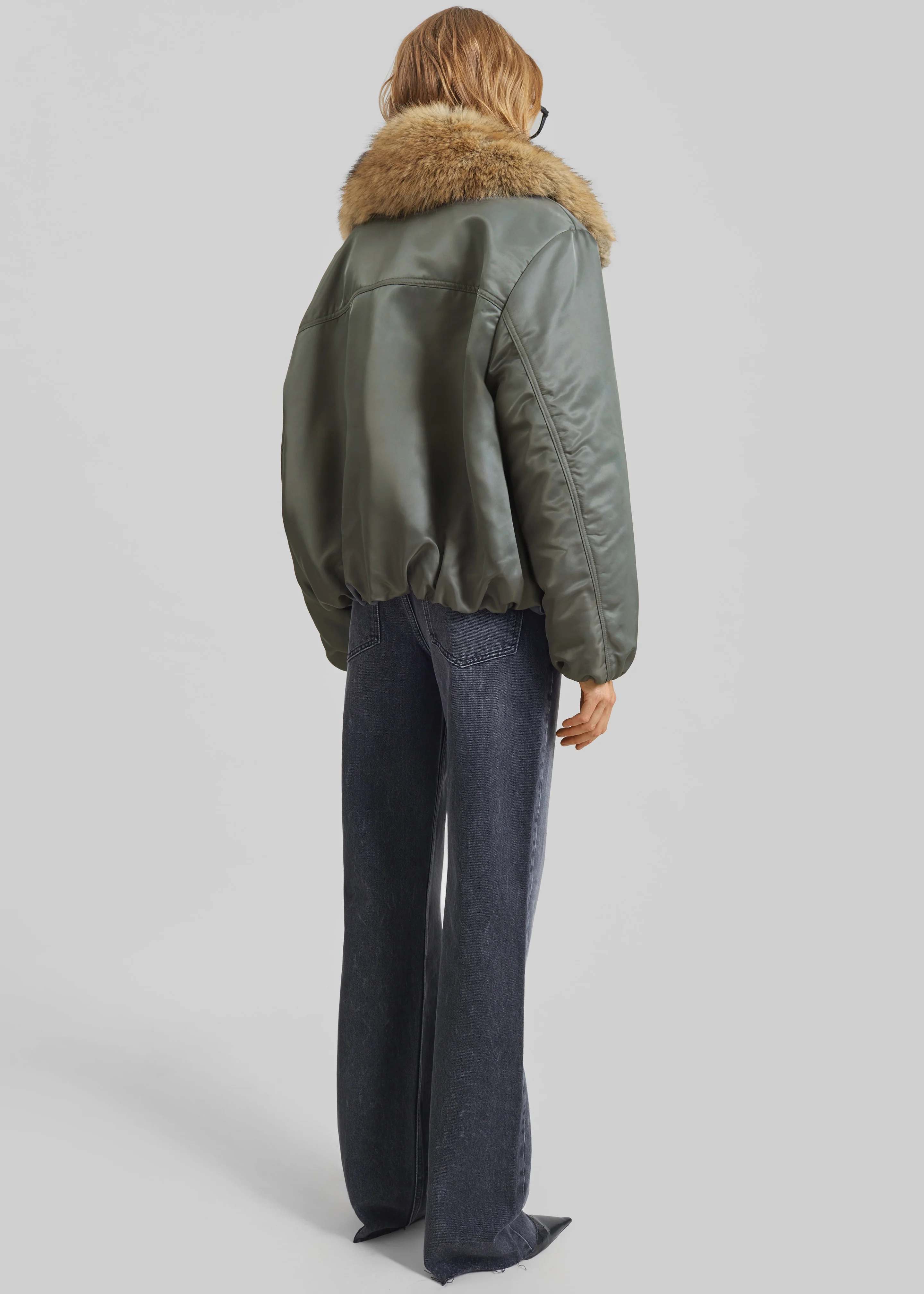 Arslev Bomber Jacket - Pale Olive - Image 10