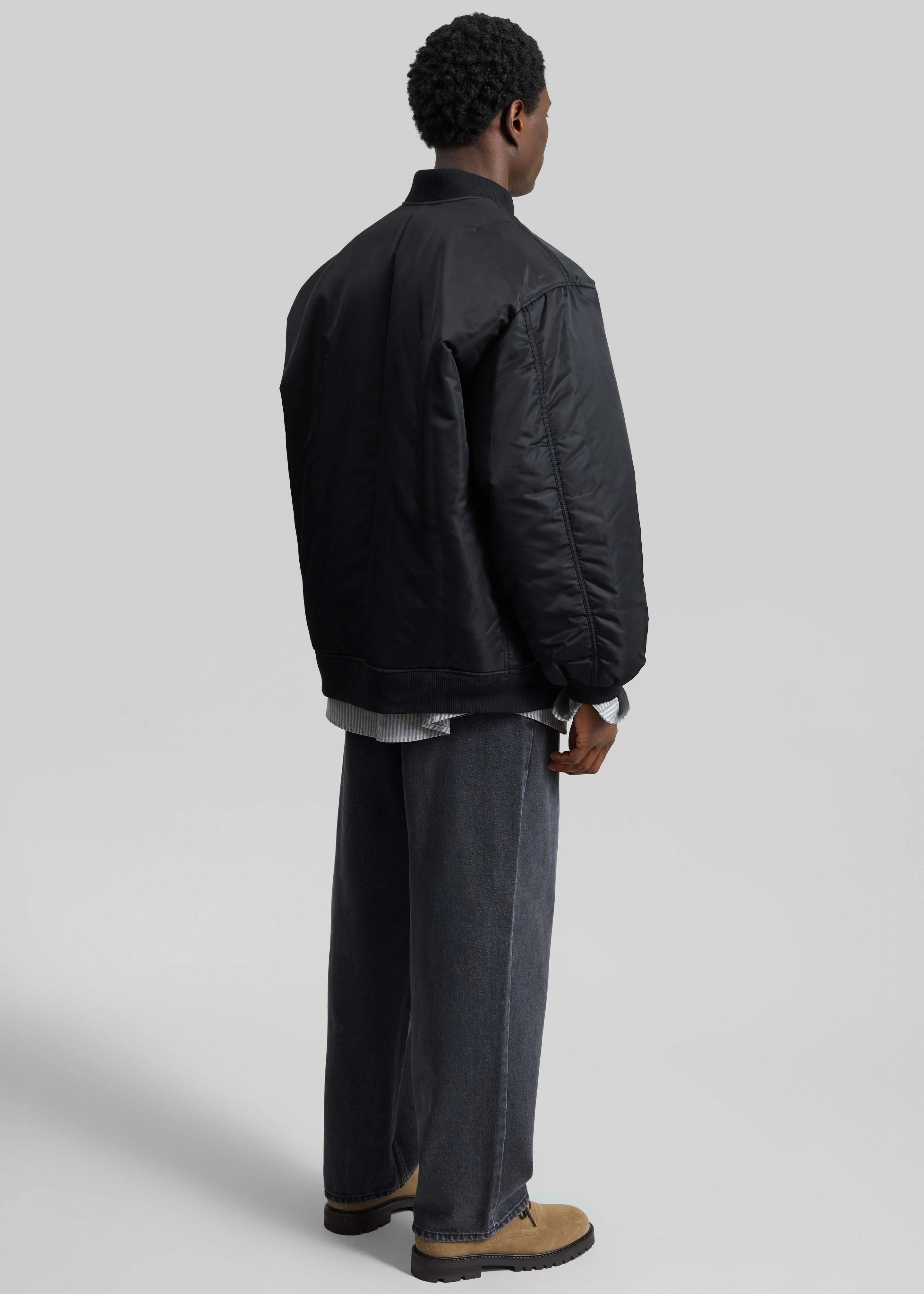Astra Bomber Jacket - Black - Image 14