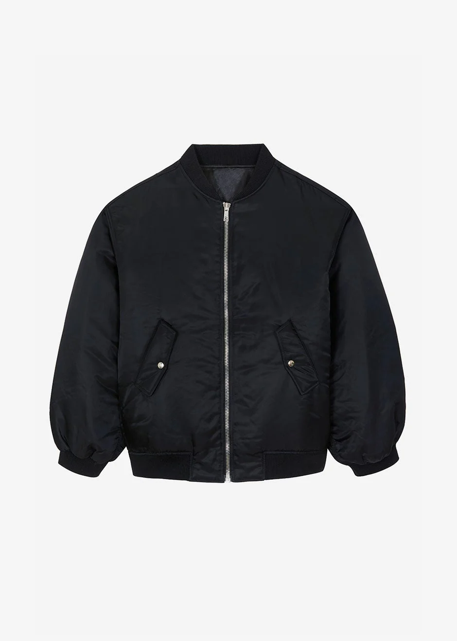 Astra Bomber Jacket - Black - Image 15