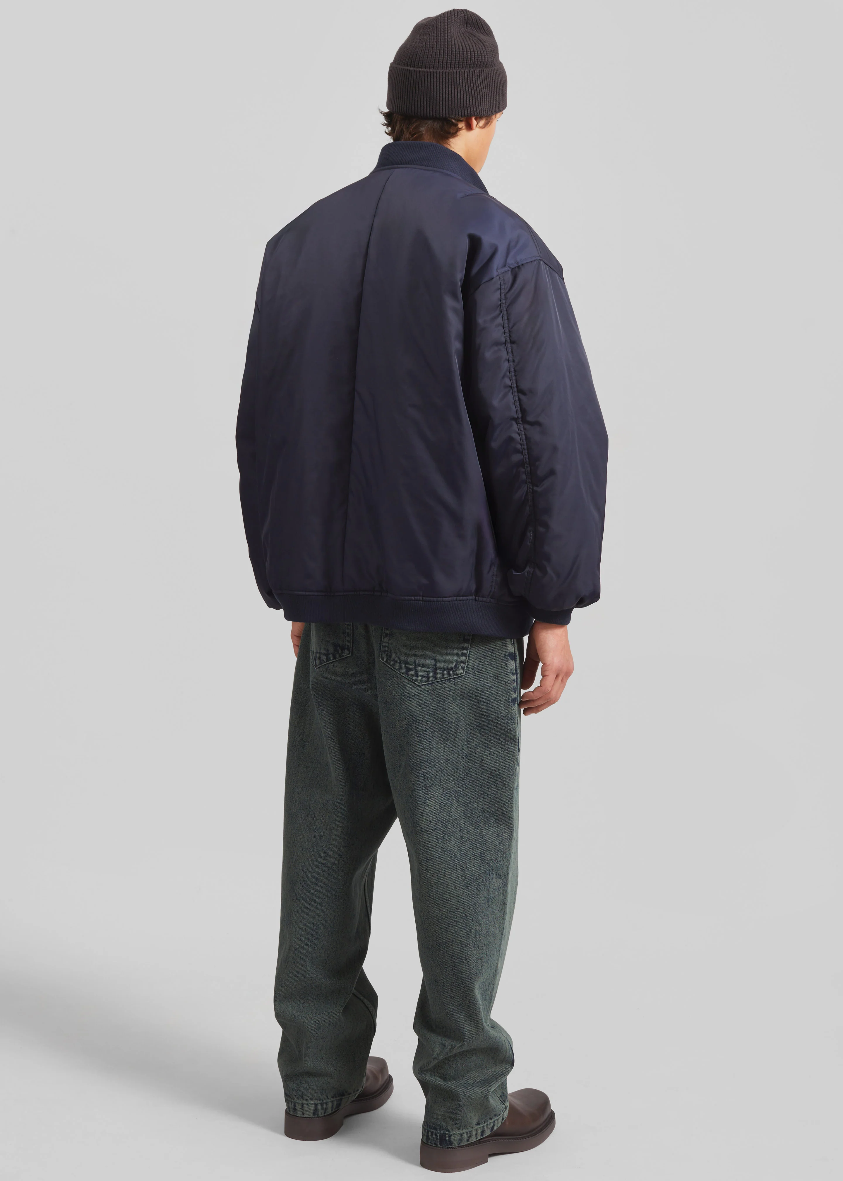 Astra Bomber Jacket - Navy - Image 7