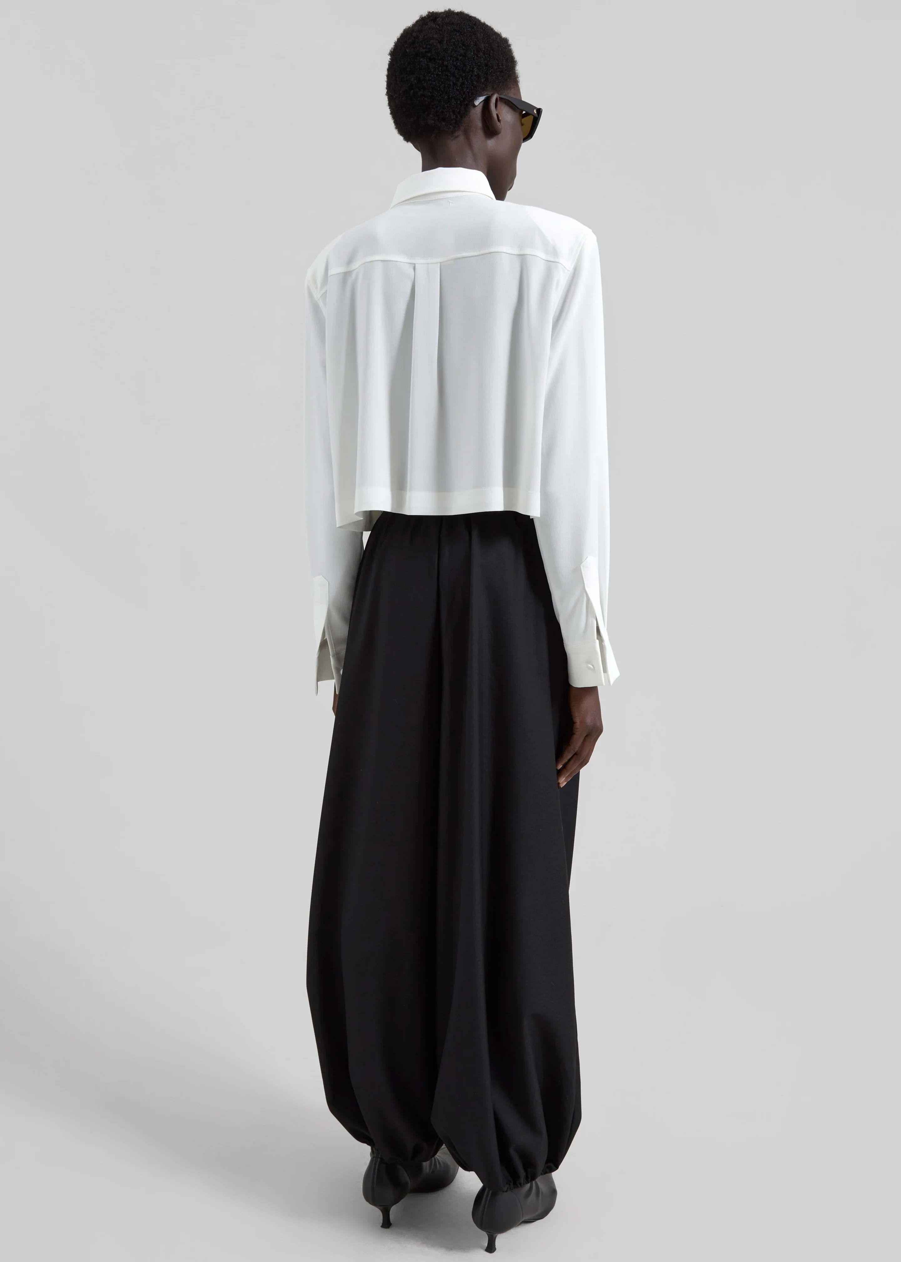 Aubray Balloon Pants - Black - Image 6