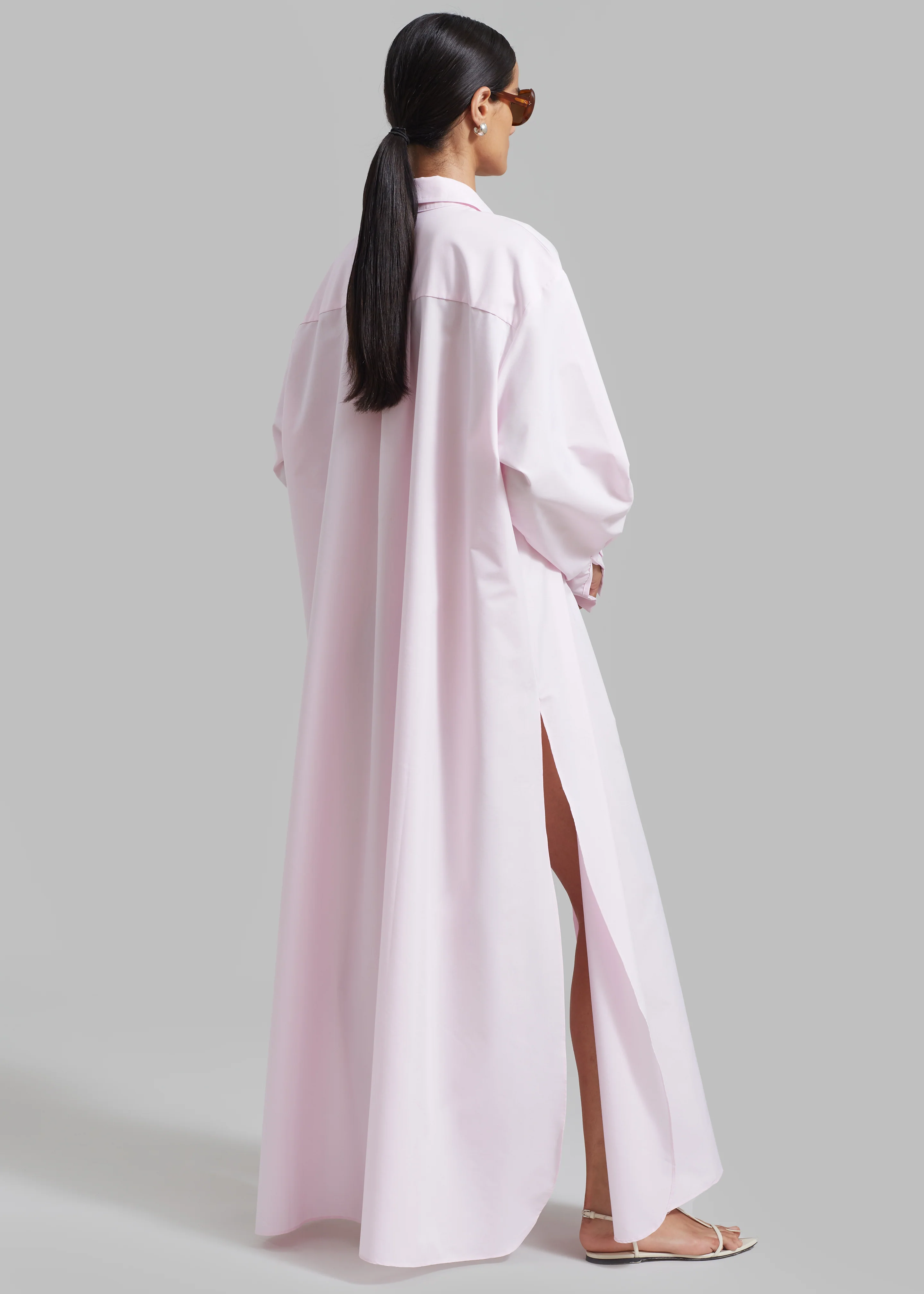 Avery Shirt Dress - Petal - Image 8