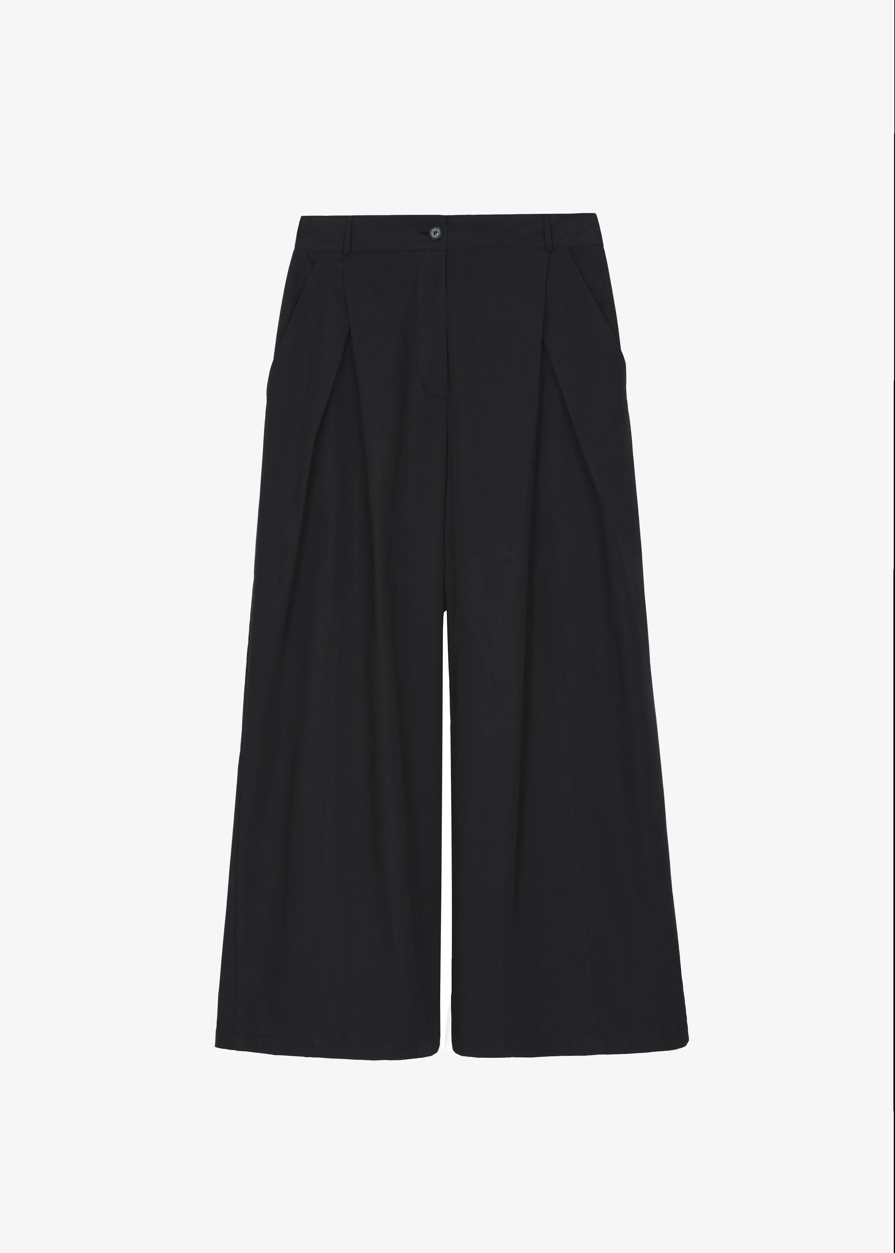 Ballia Pleated Pants - Black - Image 6