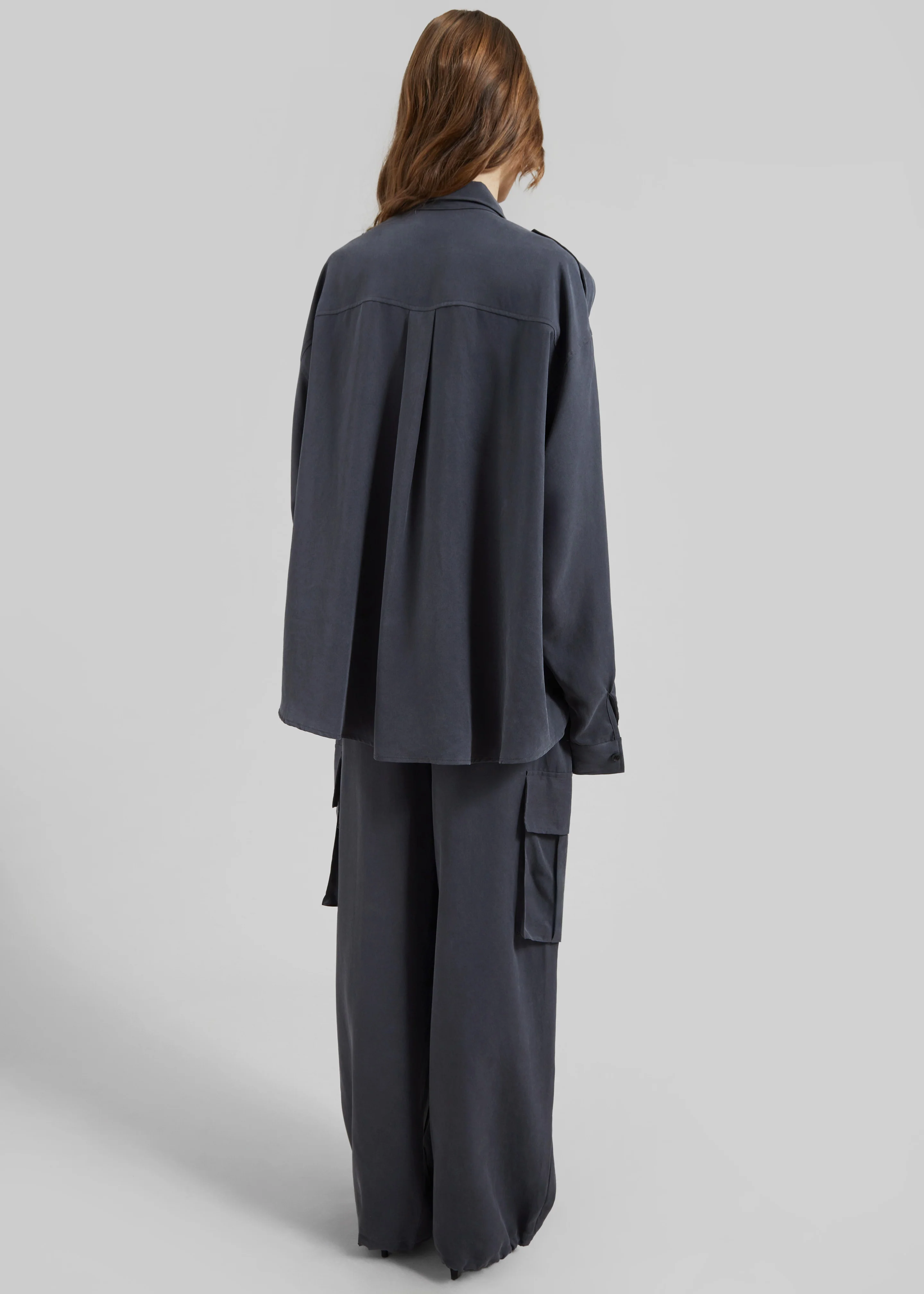 Balsta Cargo Shirt - Dark Grey - Image 8