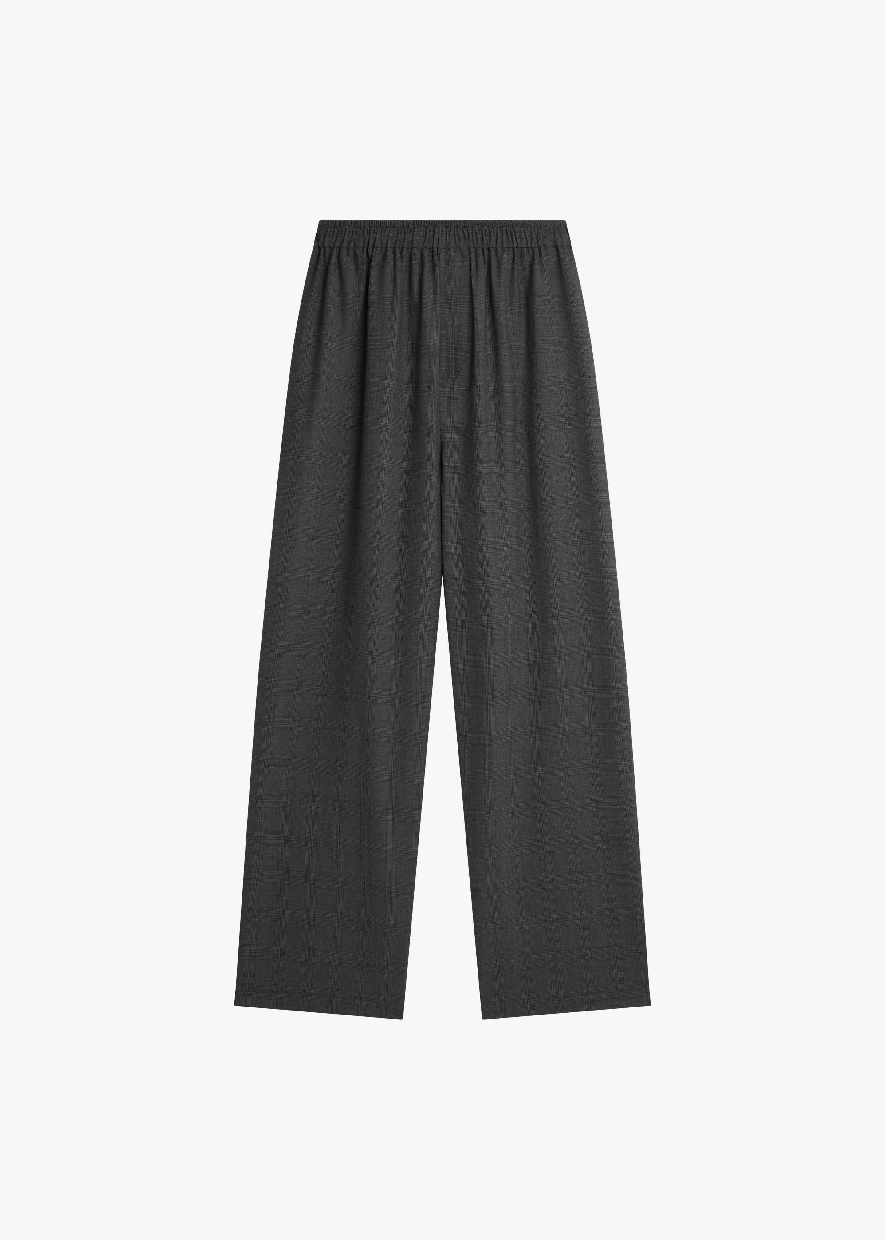 Baxter Plaid Track Pants - Dark Grey - Image 10