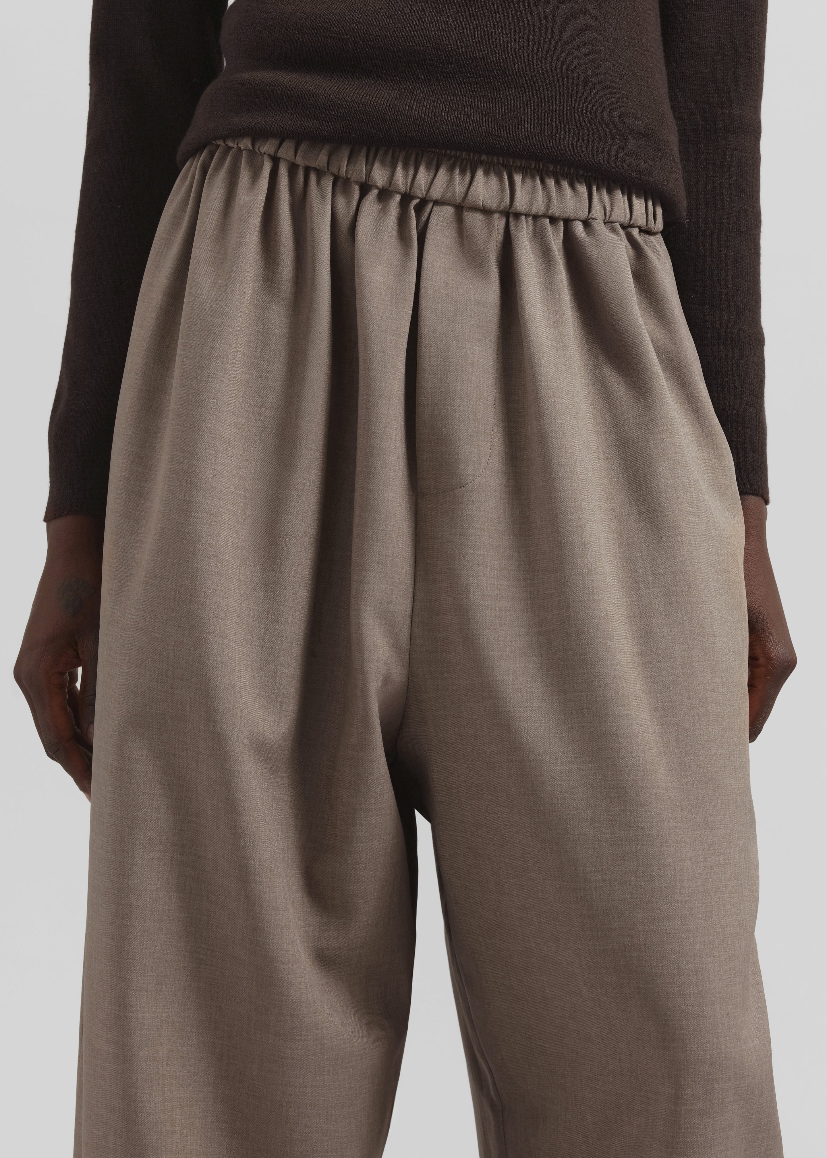 Baxter Track Pants - Taupe - Image 4
