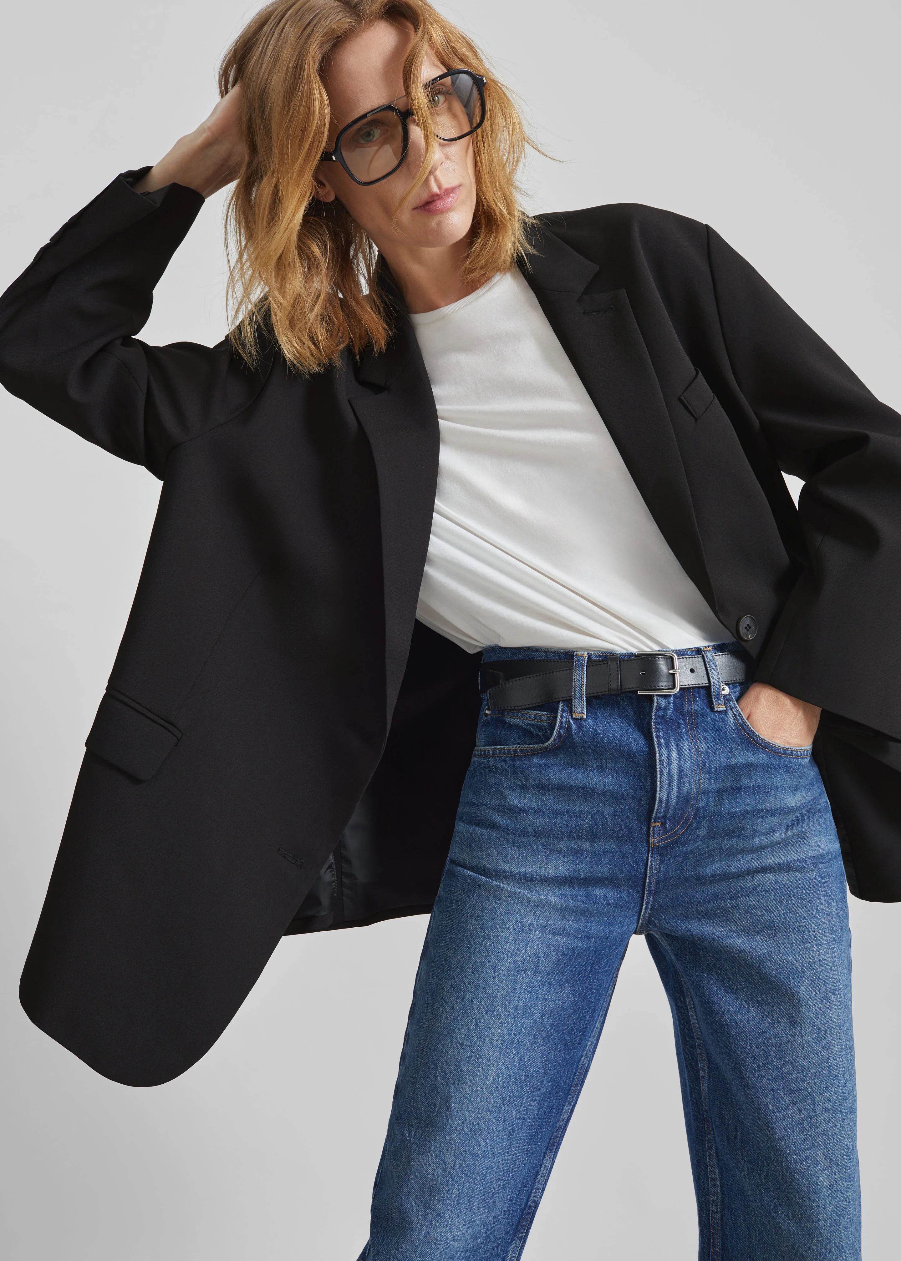 Bea Blazer - Black - Image 4