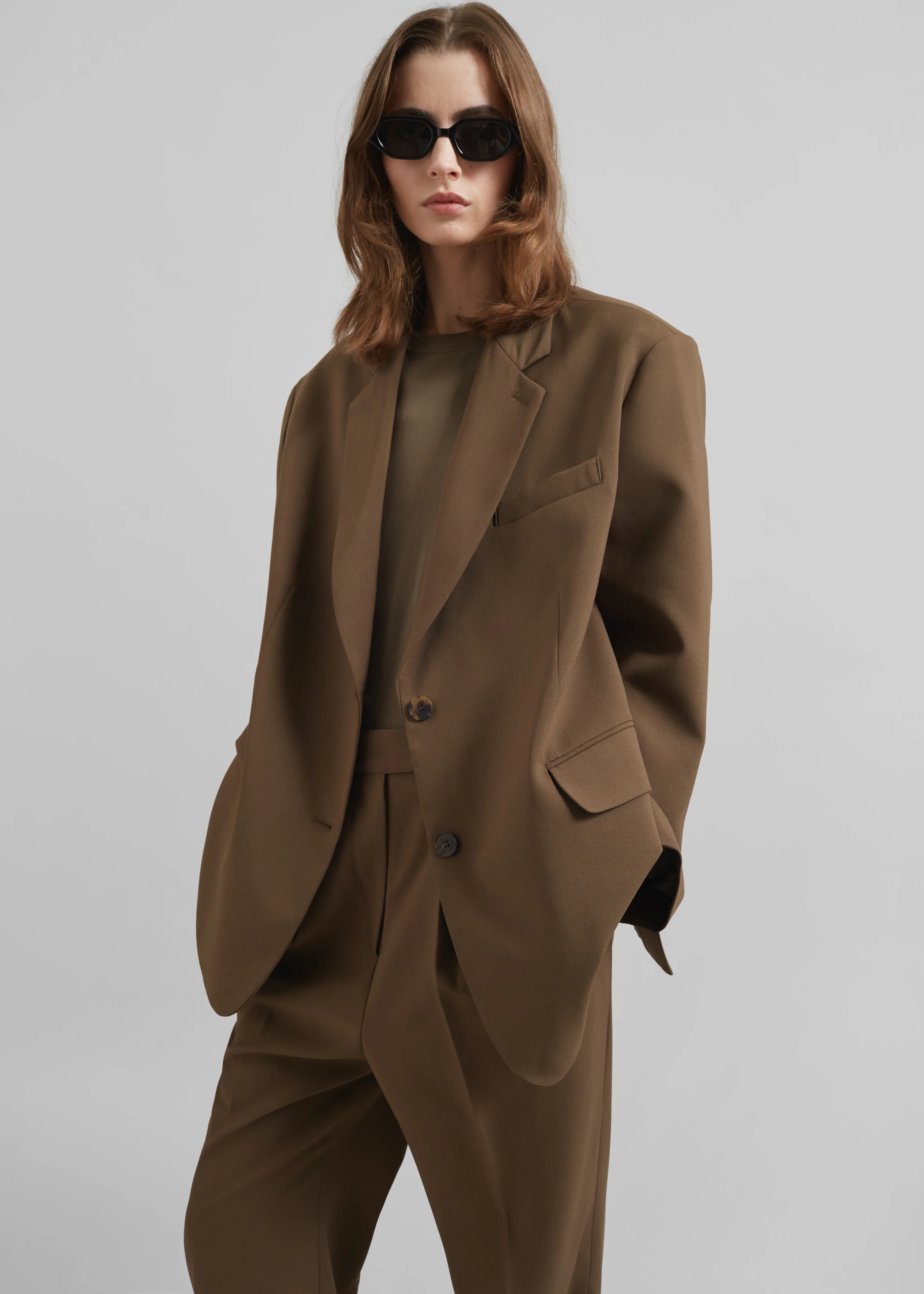 Bea Blazer - Chocolate - Image 5