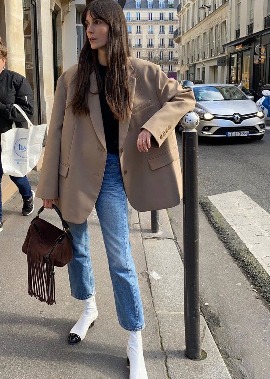 Bea Blazer - Latte - Image 7