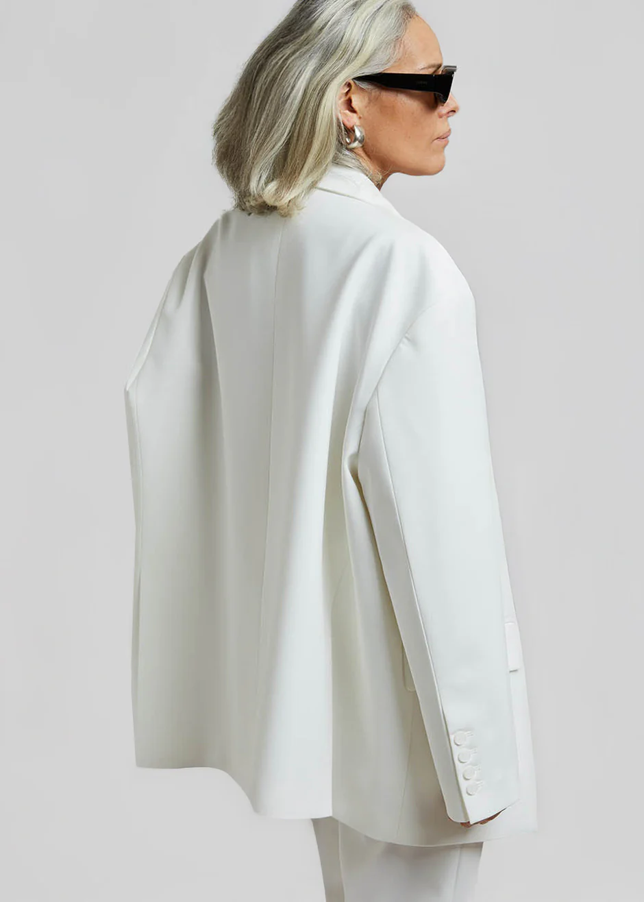 Bea Blazer - White - Image 8