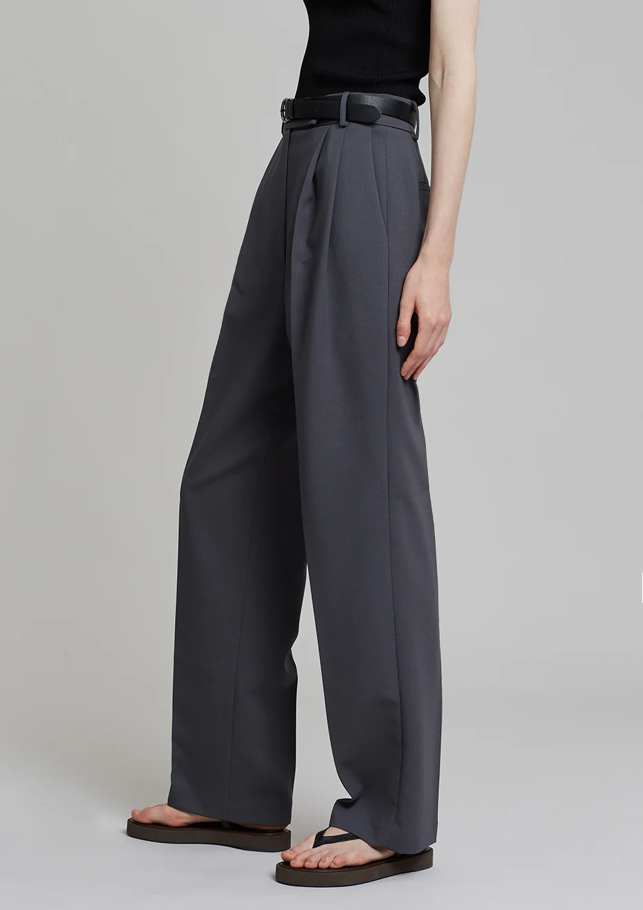 Bea Suit Pants - Charcoal - Image 3