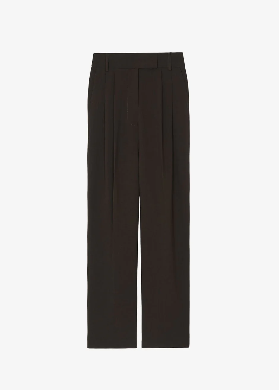 Bea Suit Pants - Dark Espresso - Image 6
