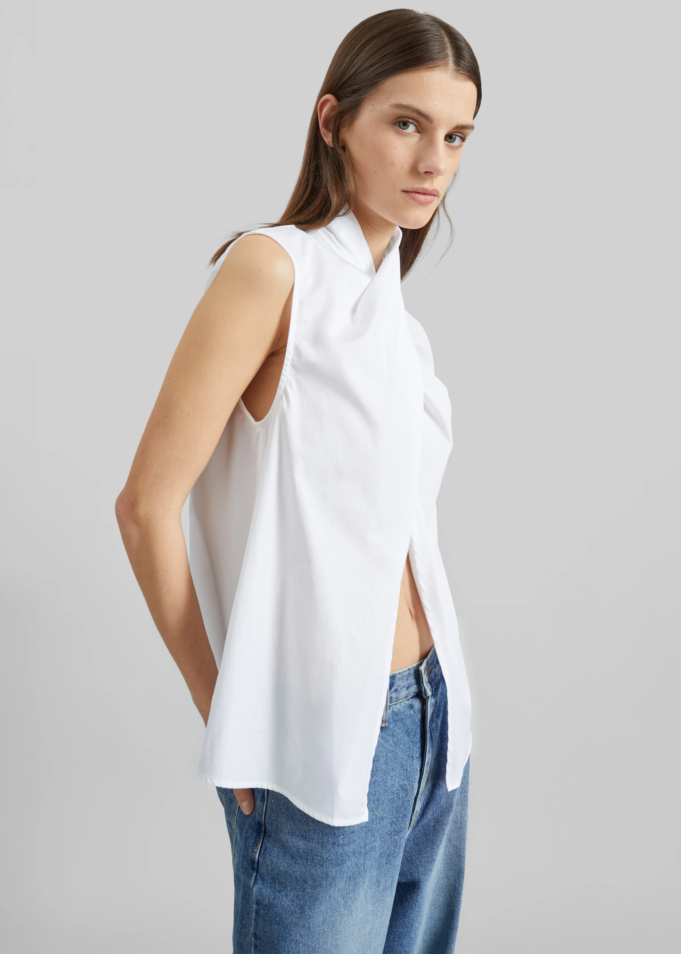 Beaufille Calla Blouse - White - Image 2