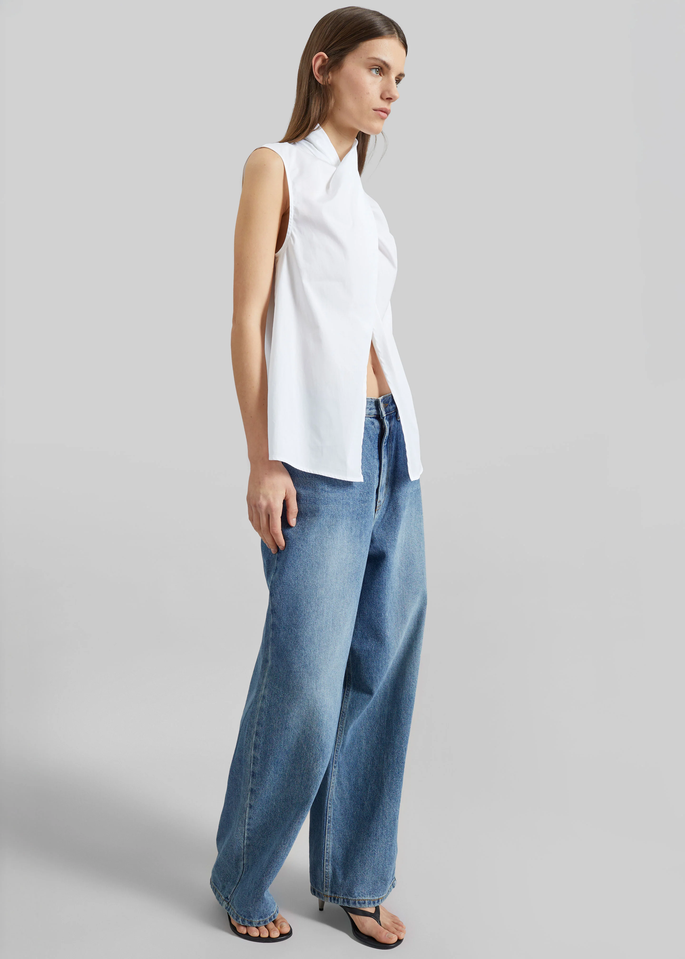 Beaufille Calla Blouse - White - Image 3