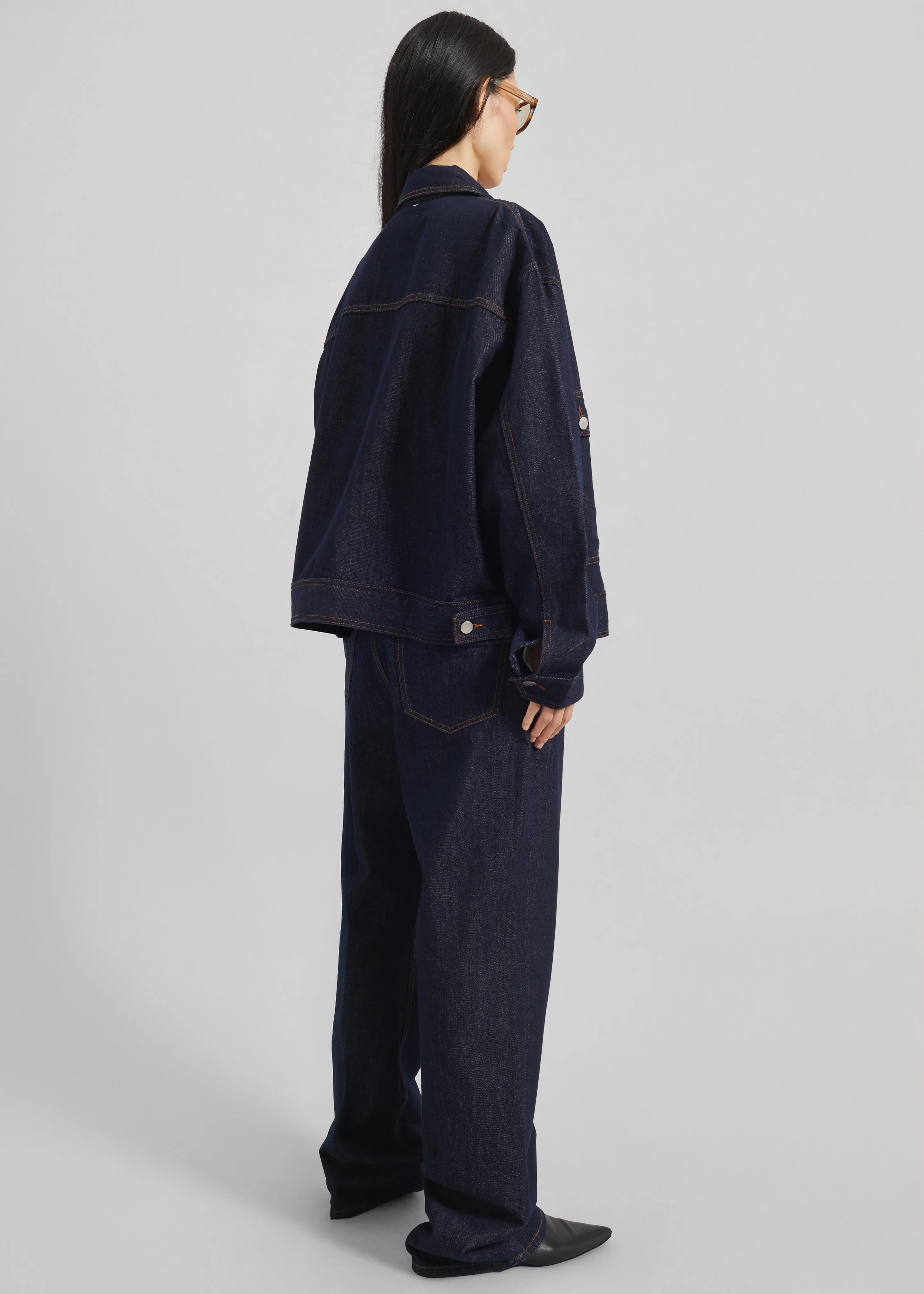 Belden Straight Leg Jeans - Dark Wash - Image 9