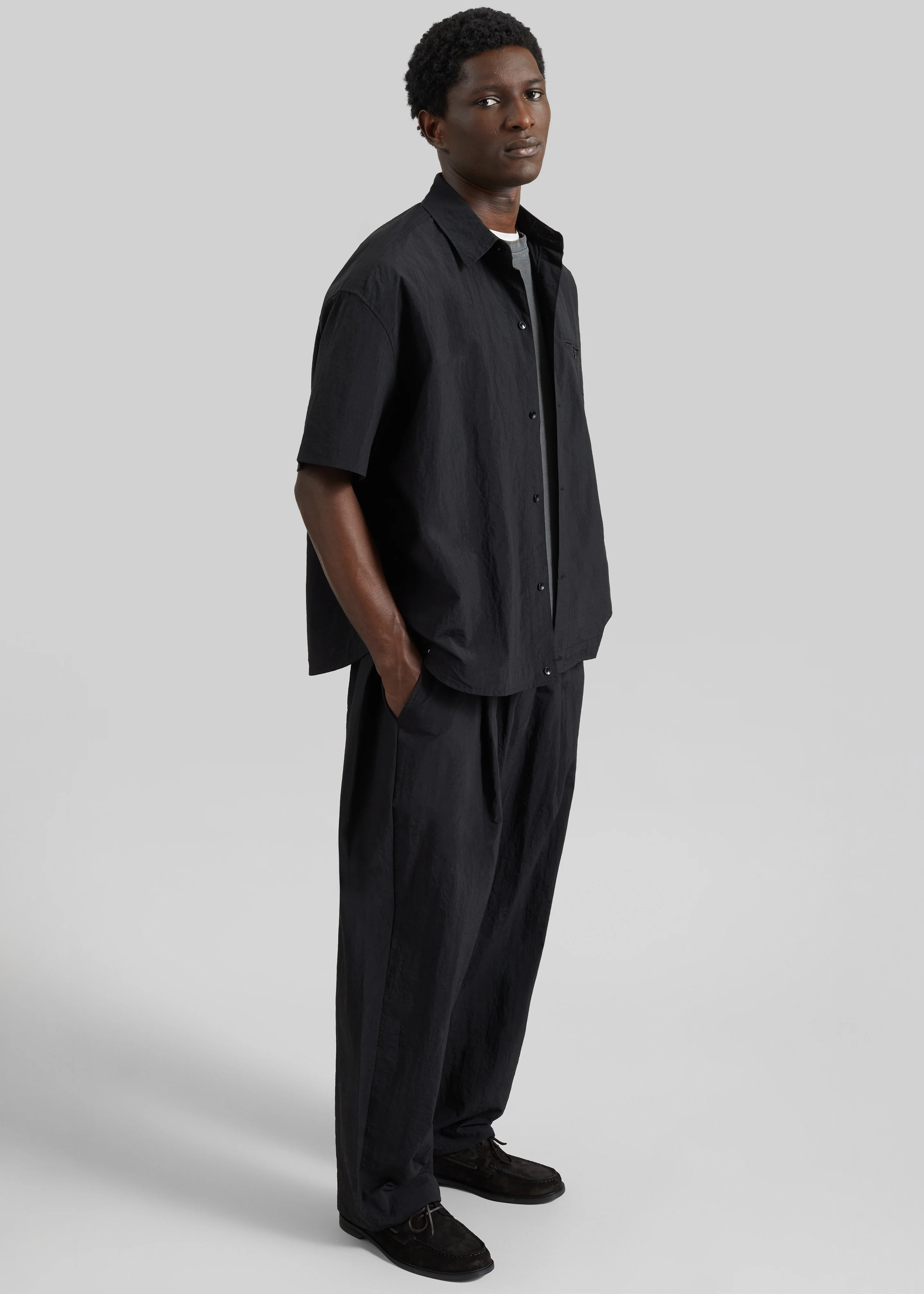 Belem Drawstring Pants - Black - Image 2