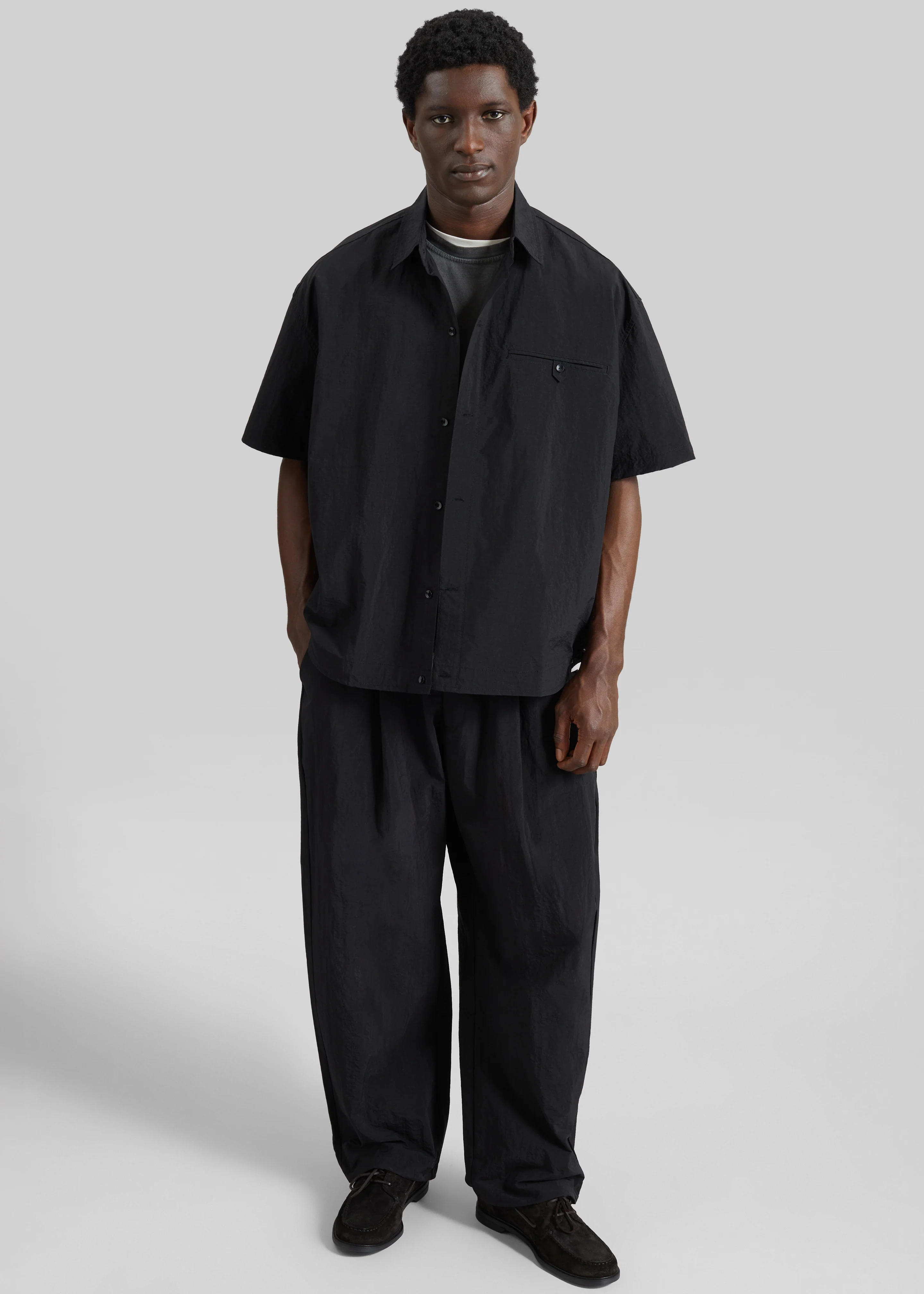 Belem Drawstring Pants - Black - Image 5