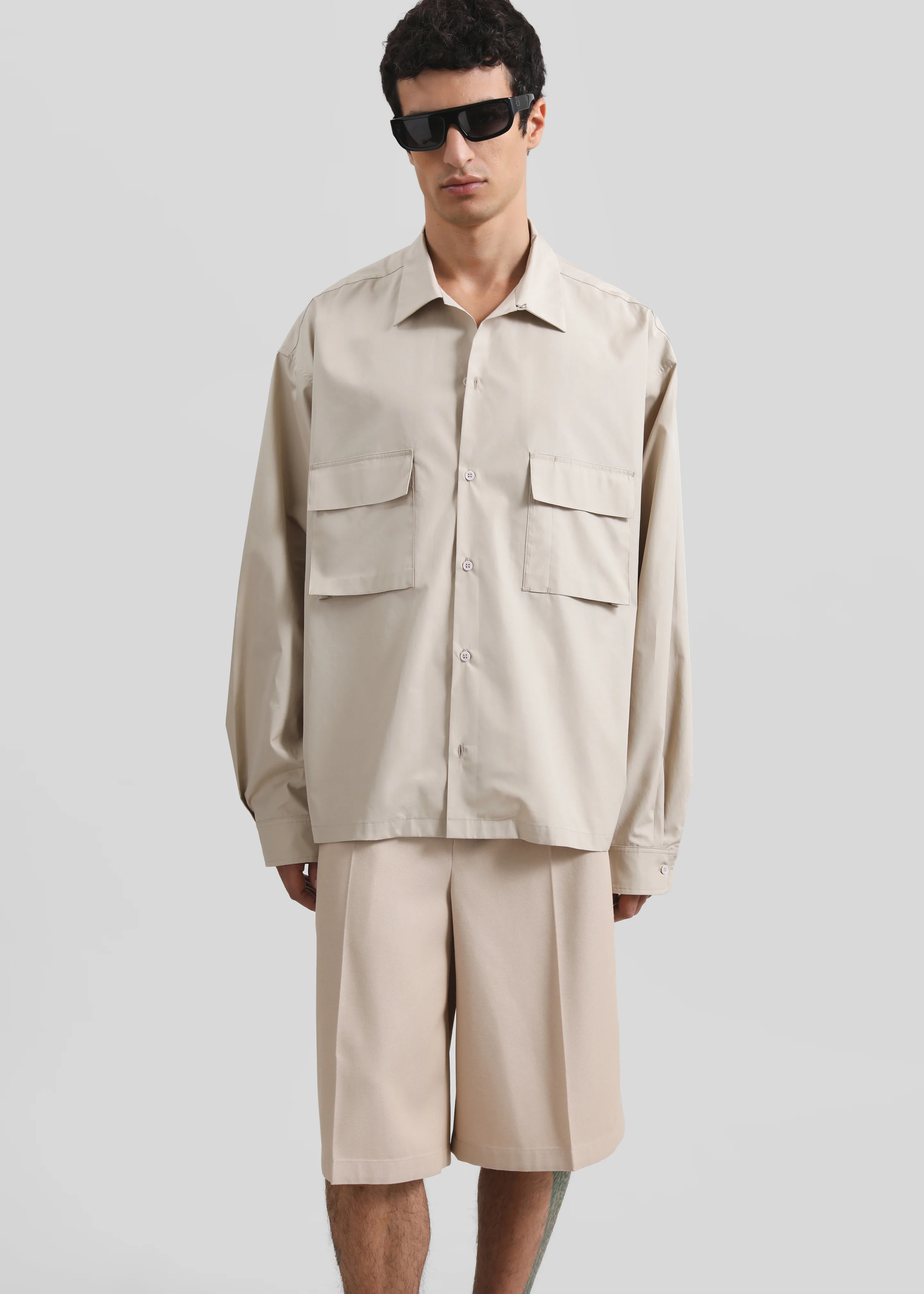 Belgrave Bermuda Shorts - Beige - Image 7