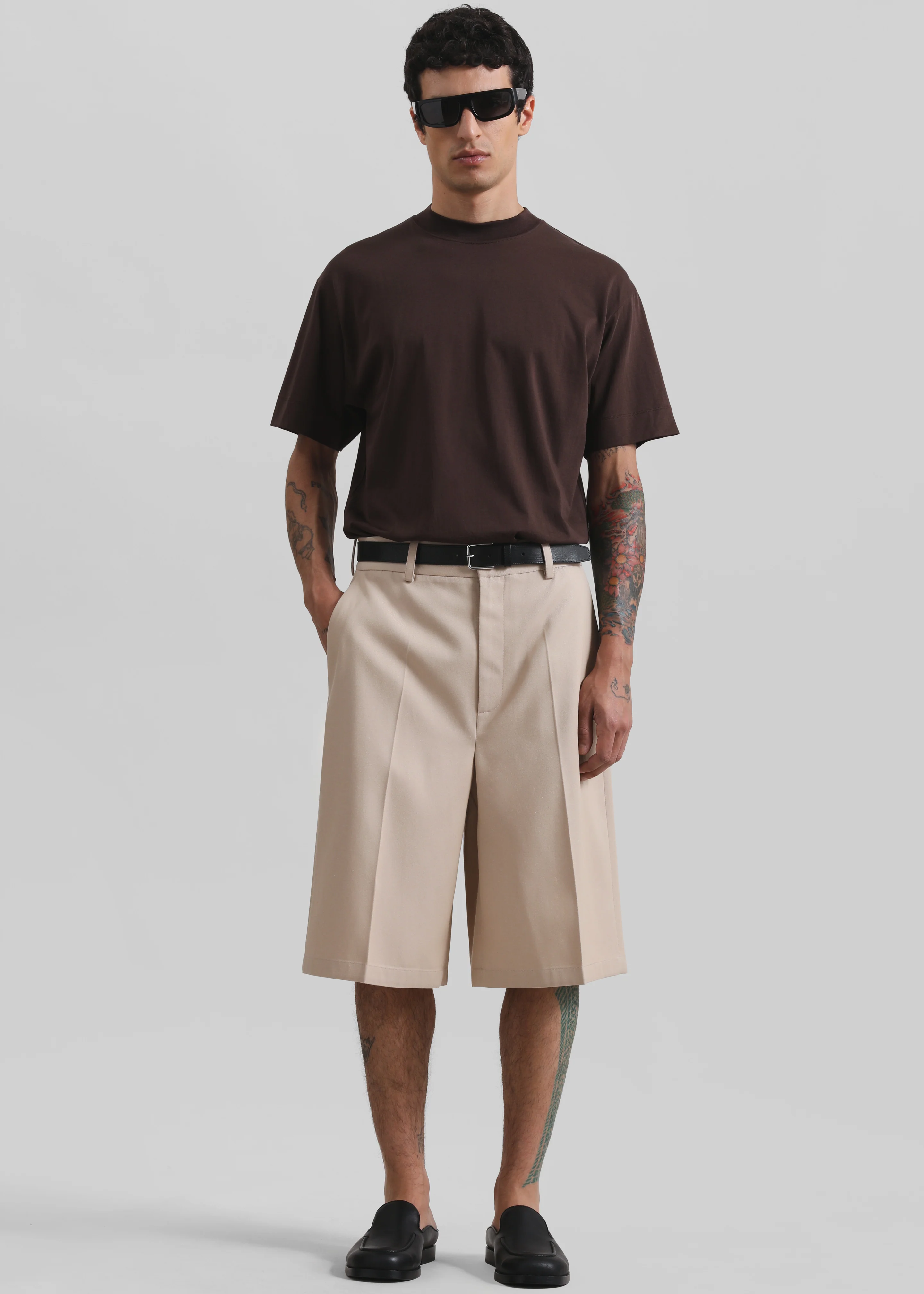 Belgrave Bermuda Shorts - Beige - Image 8