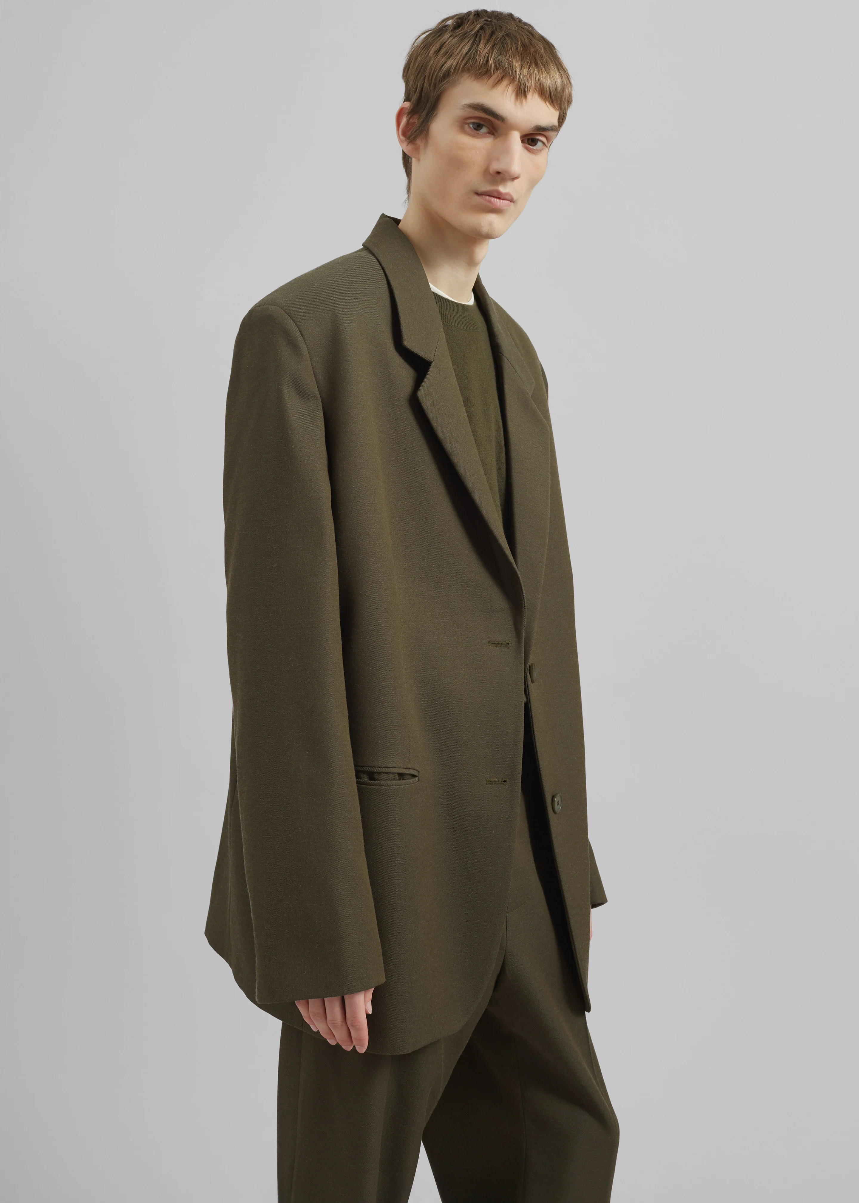Belgrave Blazer - Army Green - Image 6