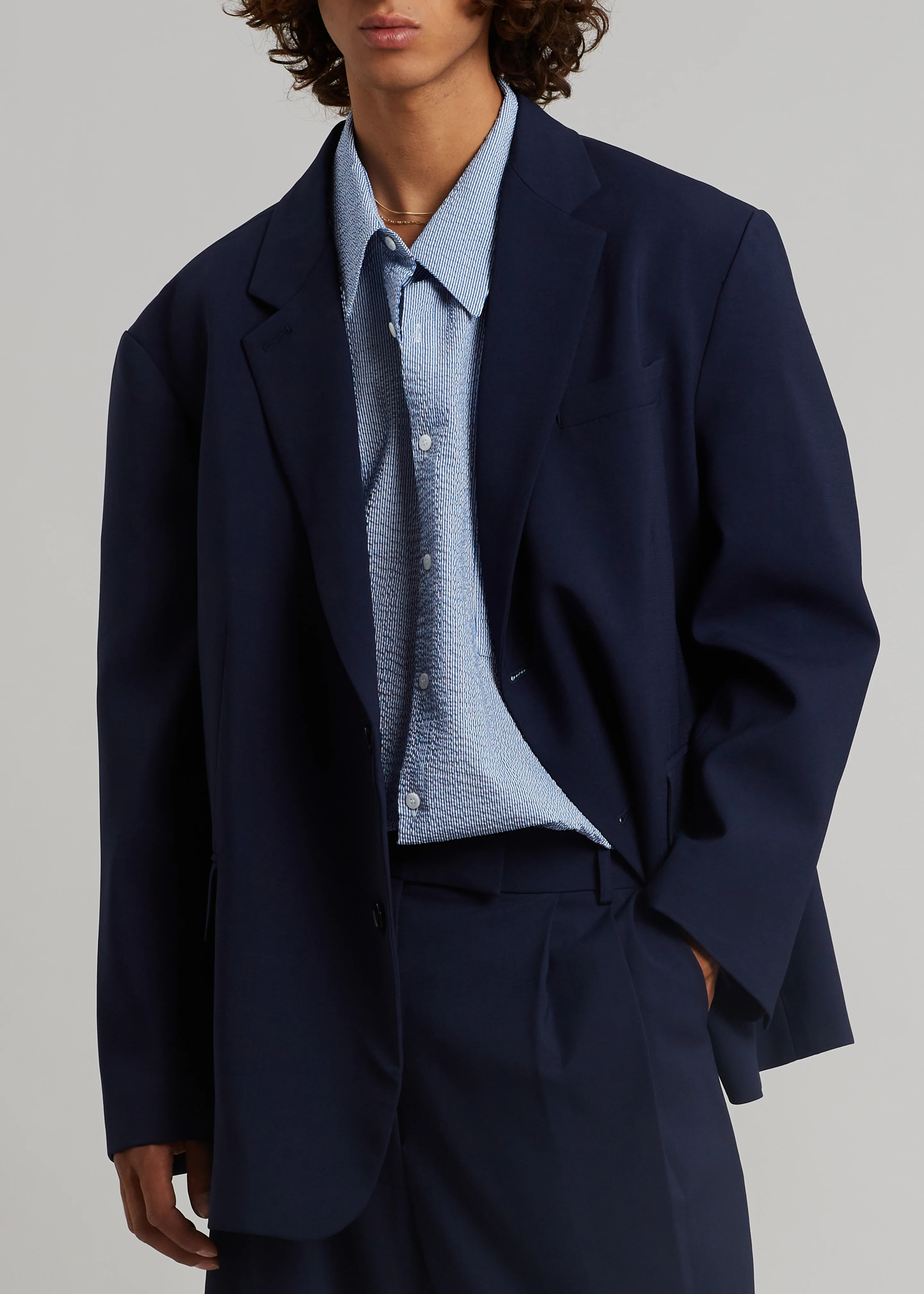 Beo Blazer - Blue - Image 3