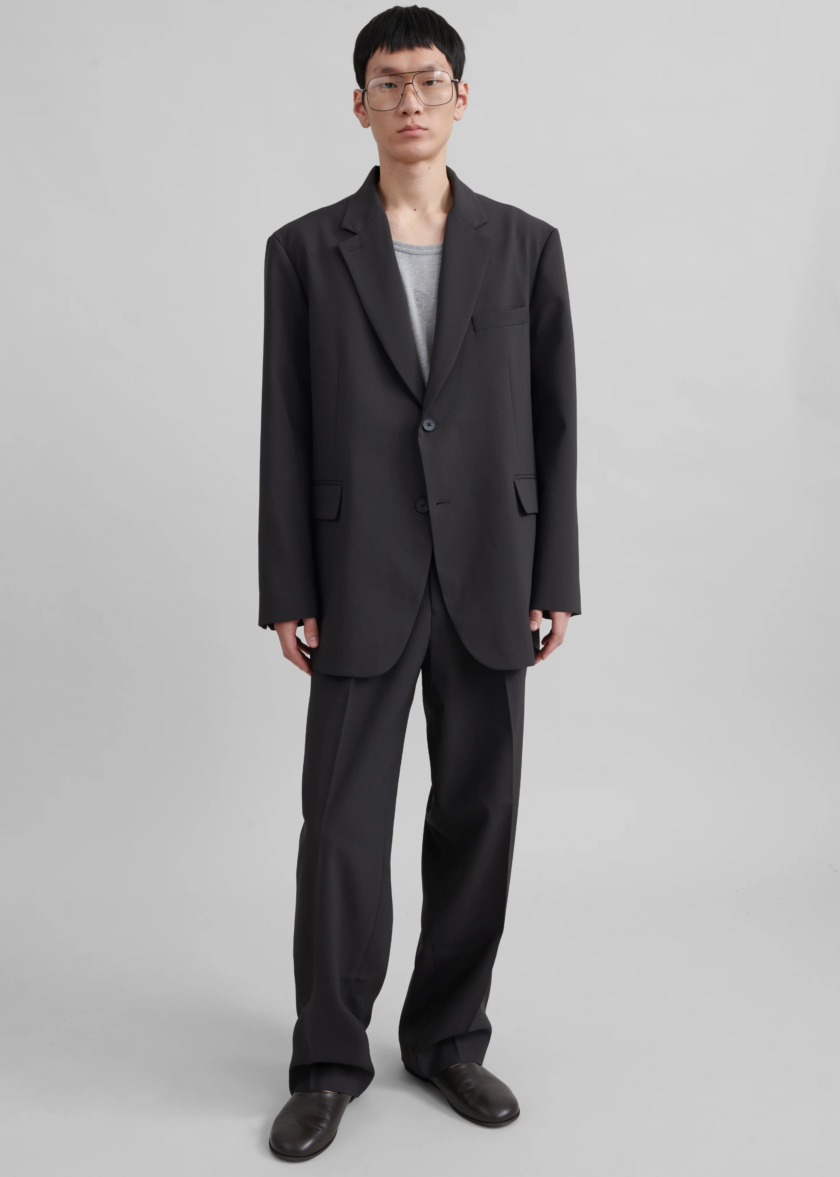 Beo Blazer - Dark Grey - Image 3