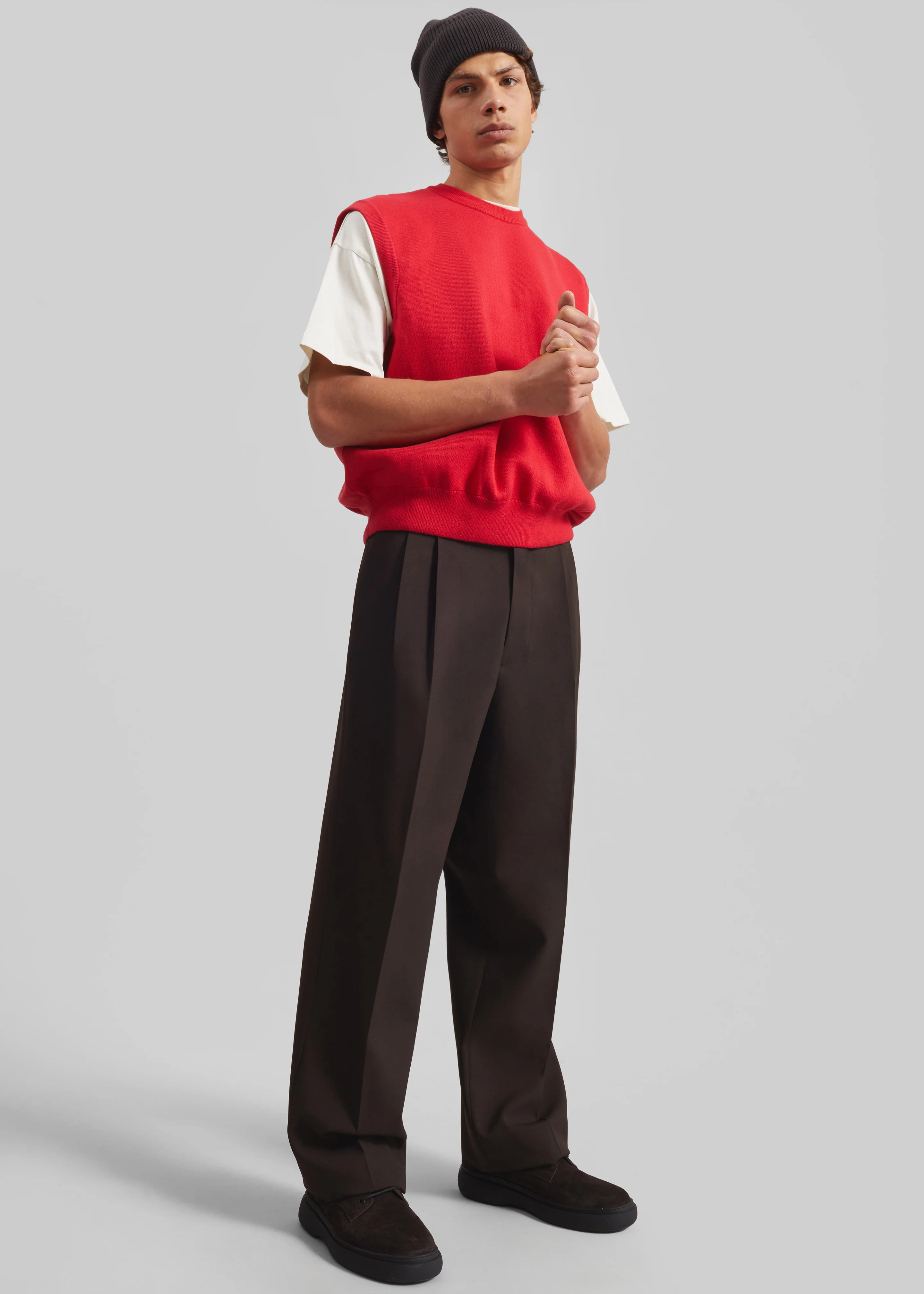 Beo Suit Pants - Dark Espresso - Image 5