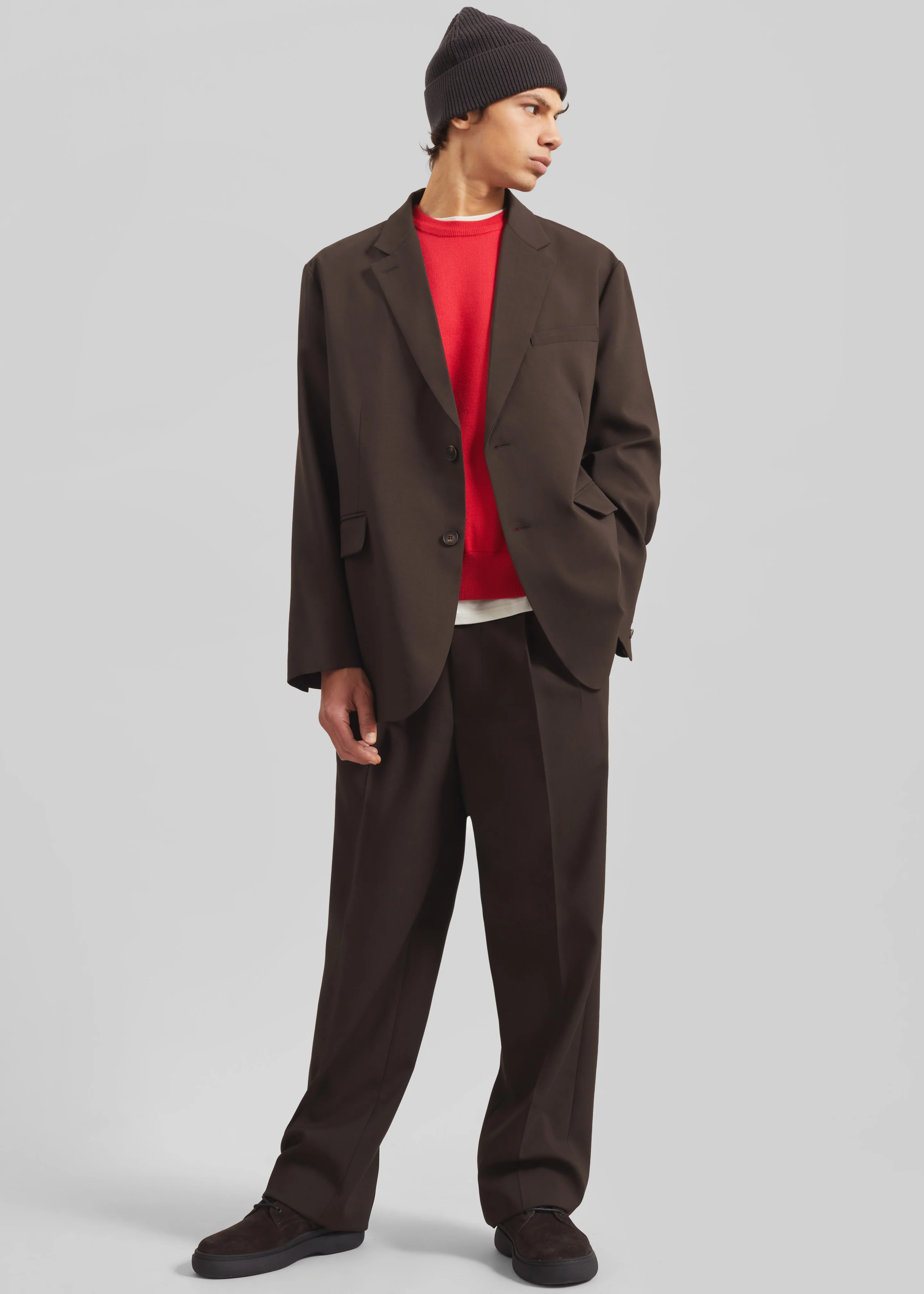 Beo Suit Pants - Dark Espresso - Image 6