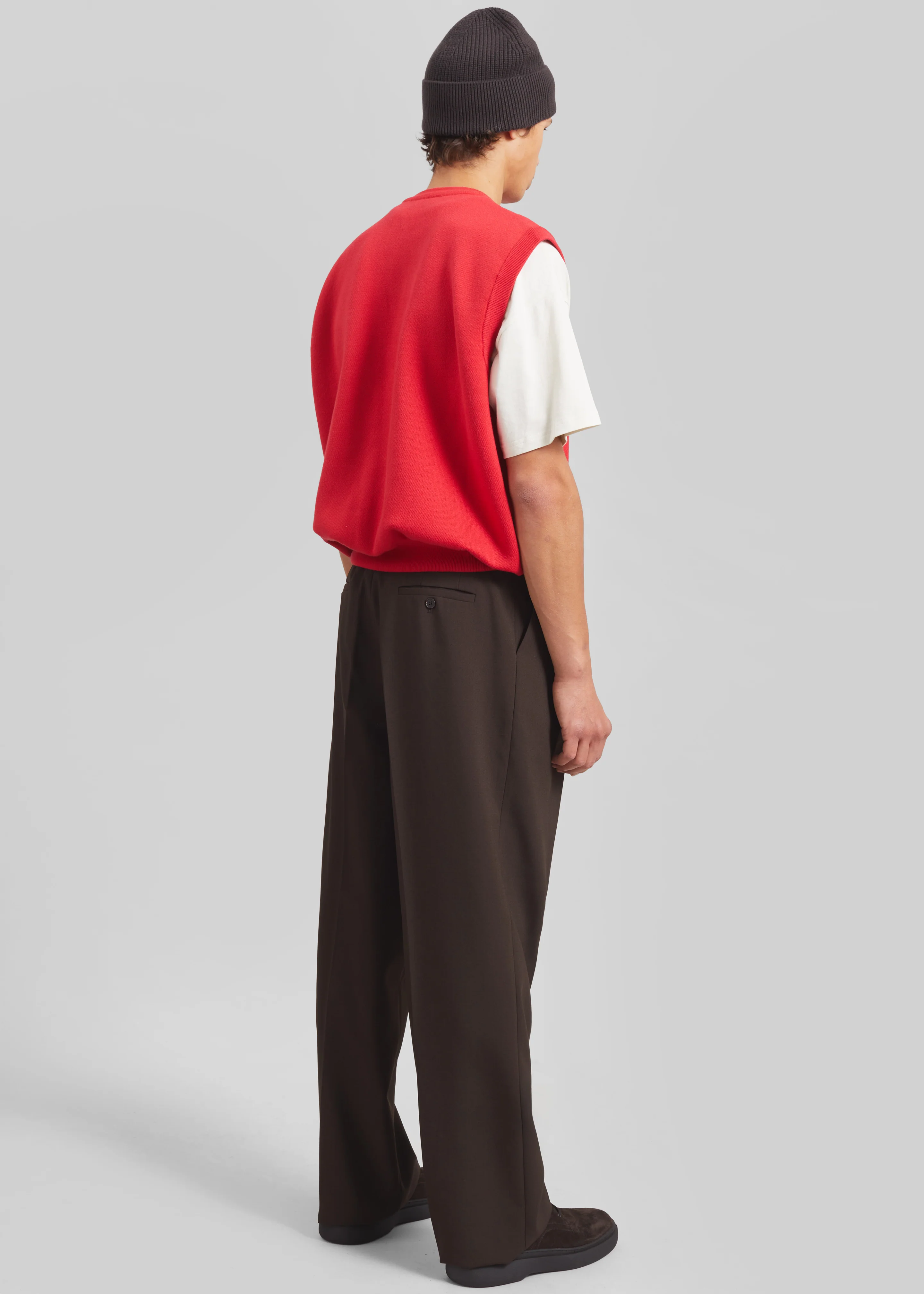 Beo Suit Pants - Dark Espresso - Image 9