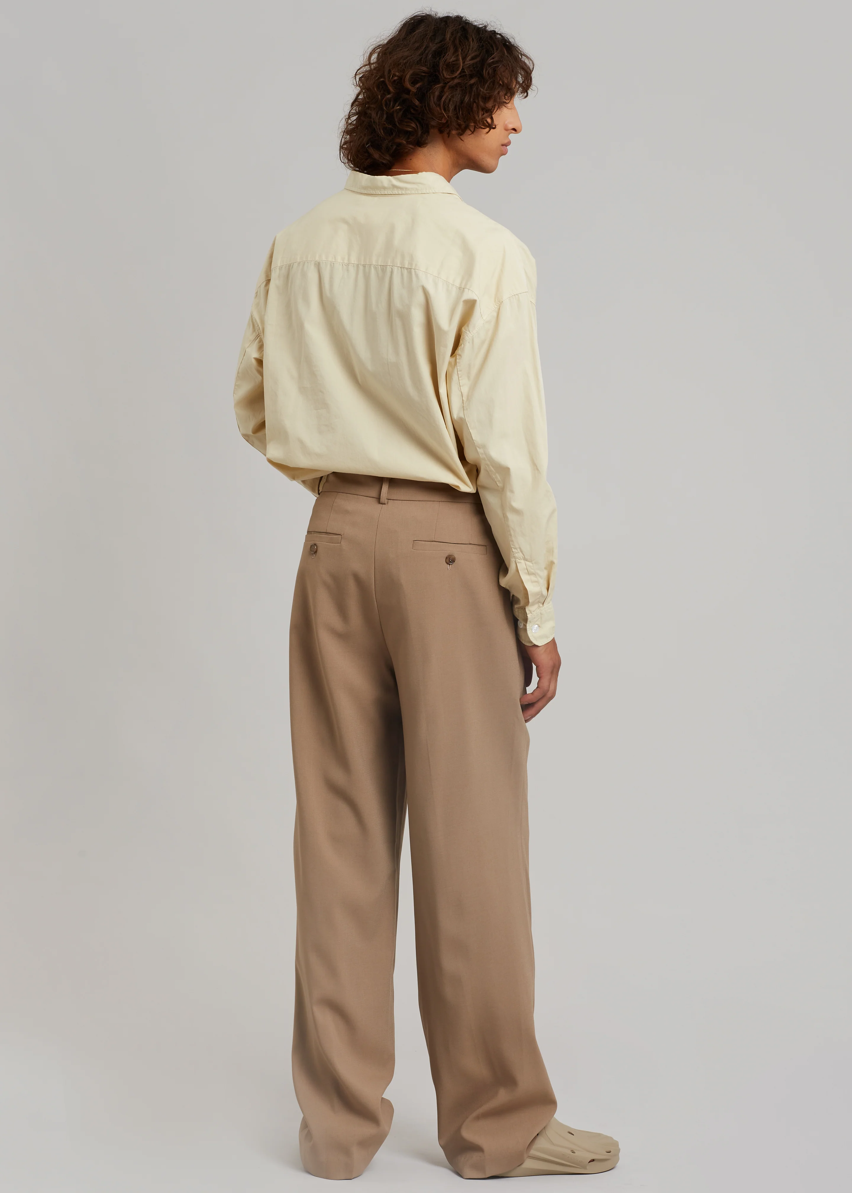 Beo Suit Pants - Latte - Image 5