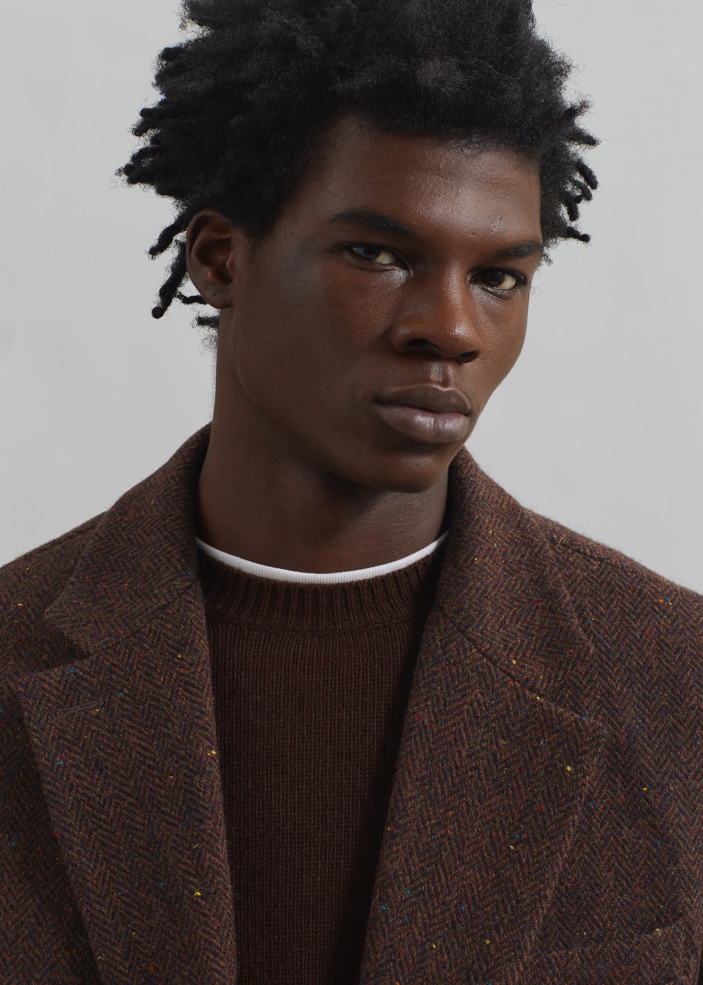Beo Wool Blazer - Brown - Image 4