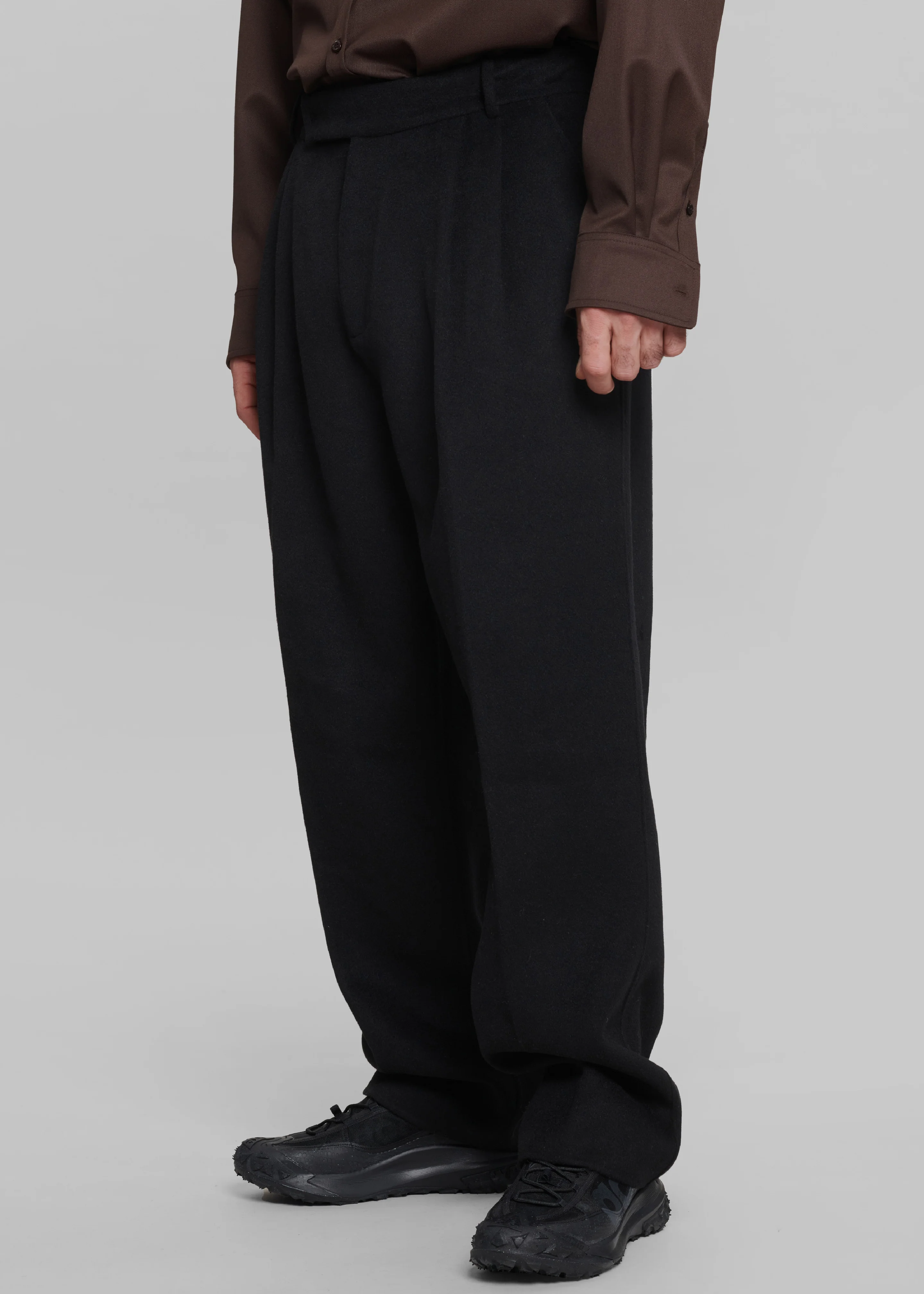 Beo Wool Suit Pants - Black - Image 5