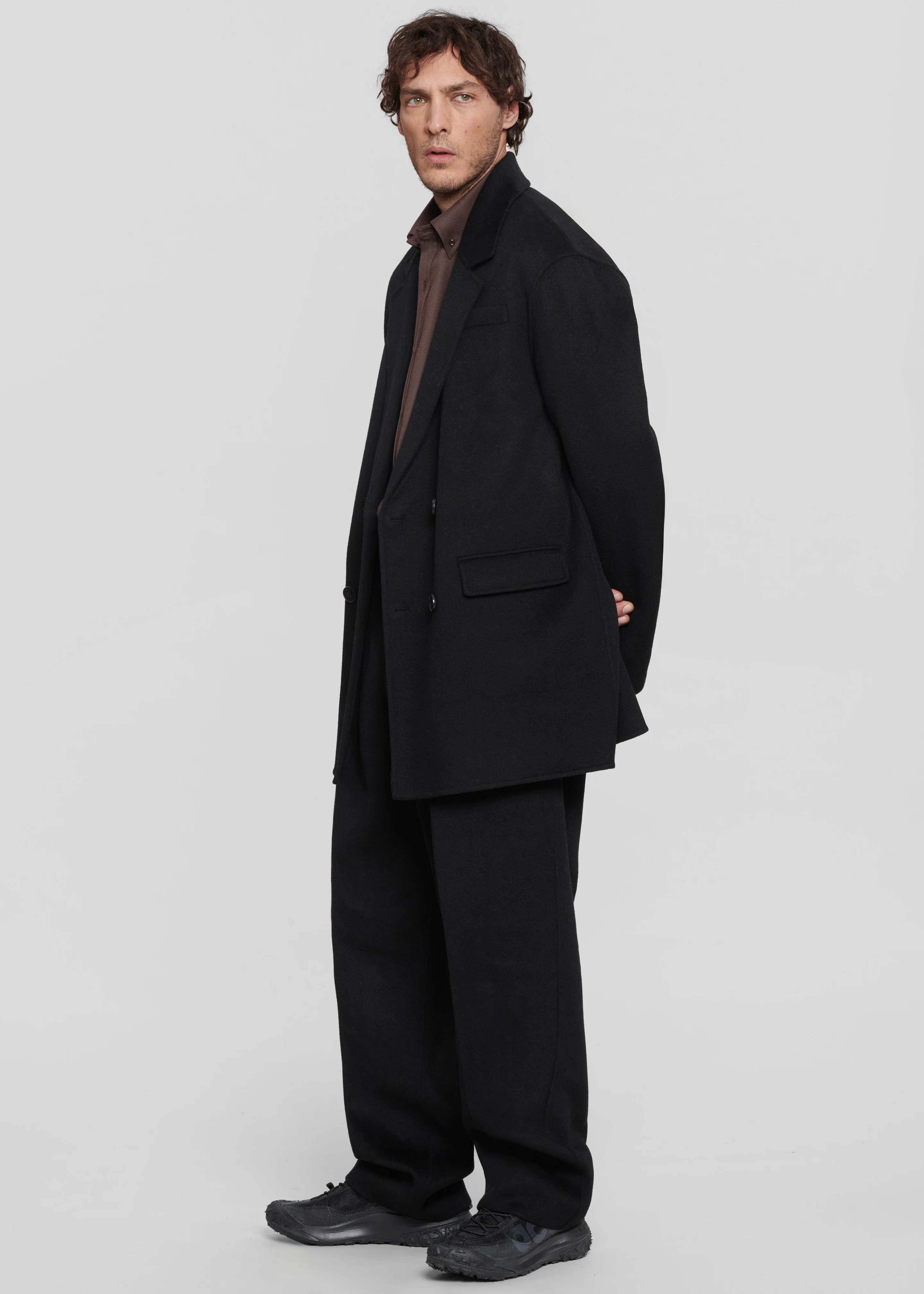 Beo Wool Suit Pants - Black - Image 7